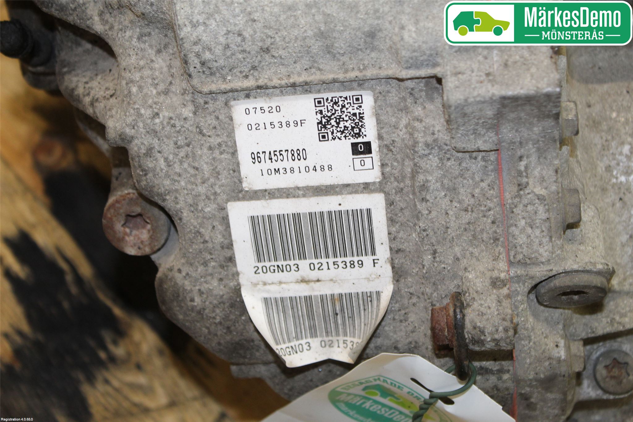 Peugeot 508 11-18 Gearkasse Automat