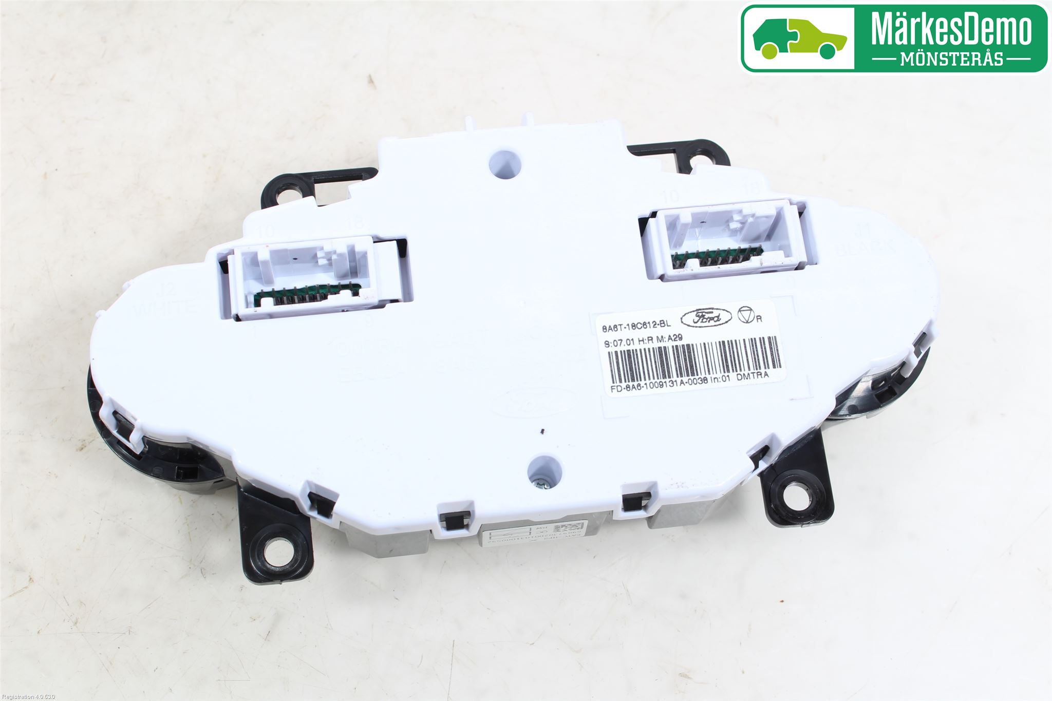Ford FIESTA 09-12 Varme Ac Betjening-Display