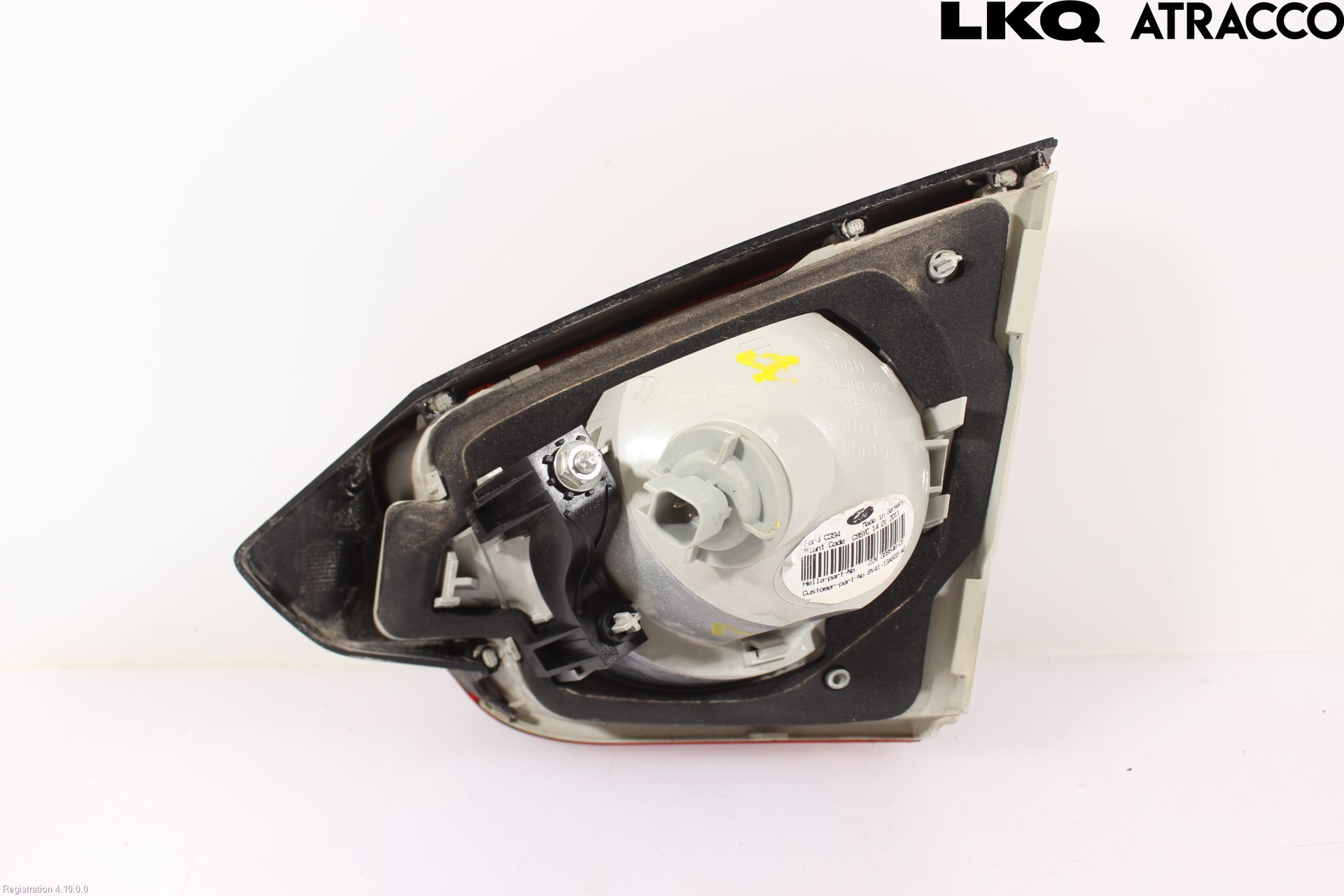 Ford KUGA 08-12 Baklykt Venstre  På Luke(Indre