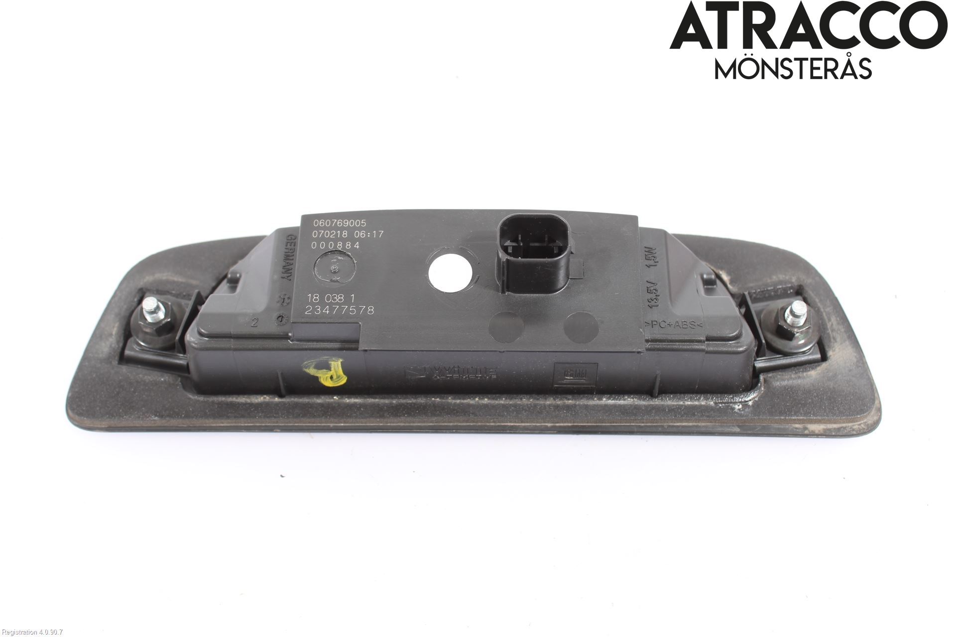 Opel ASTRA K 16-22 Bakluke Handtak Ytre