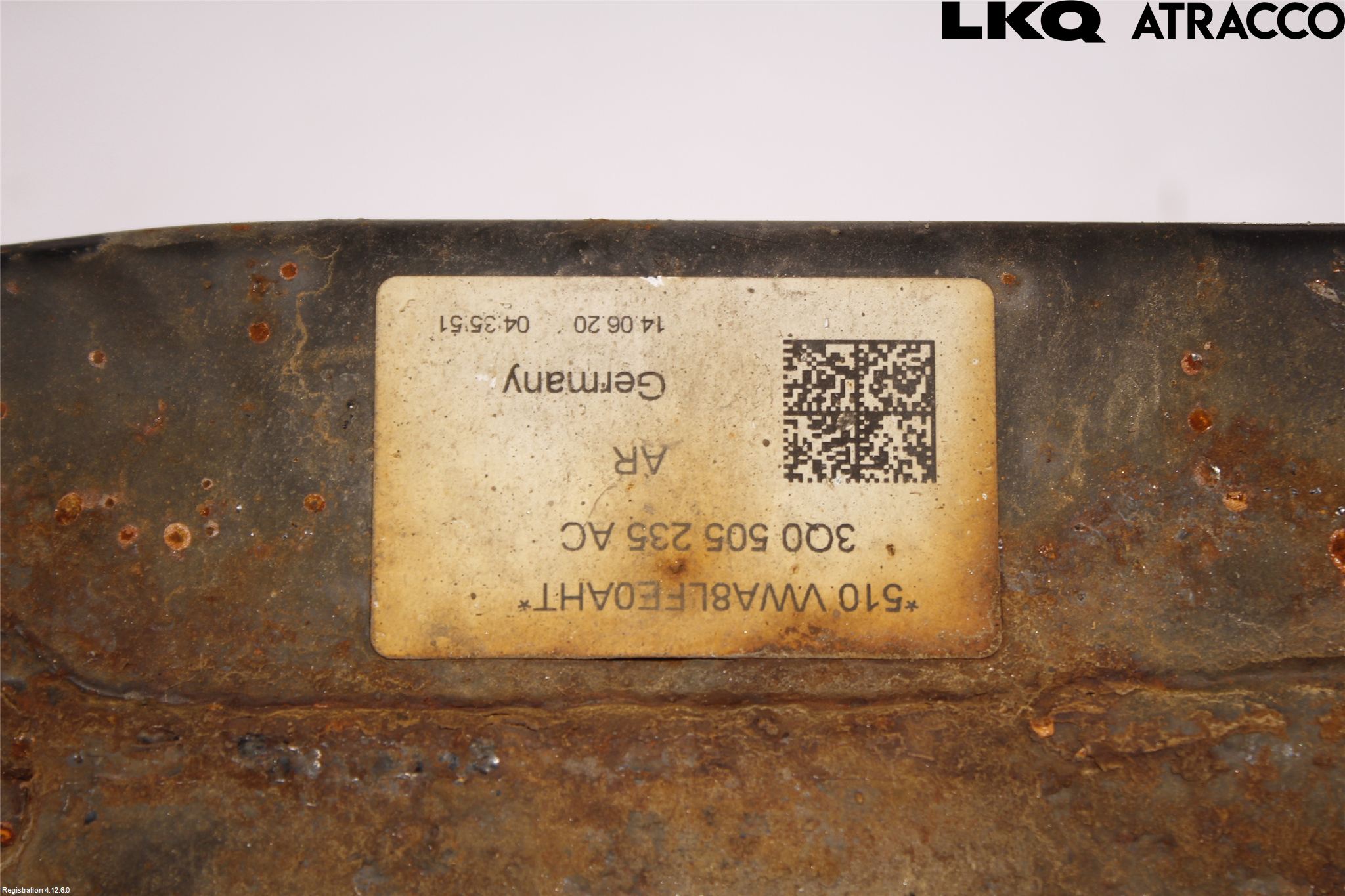 Volkswagen VW PASSAT 20-24 Bakaksel Feste Travers-Ramme