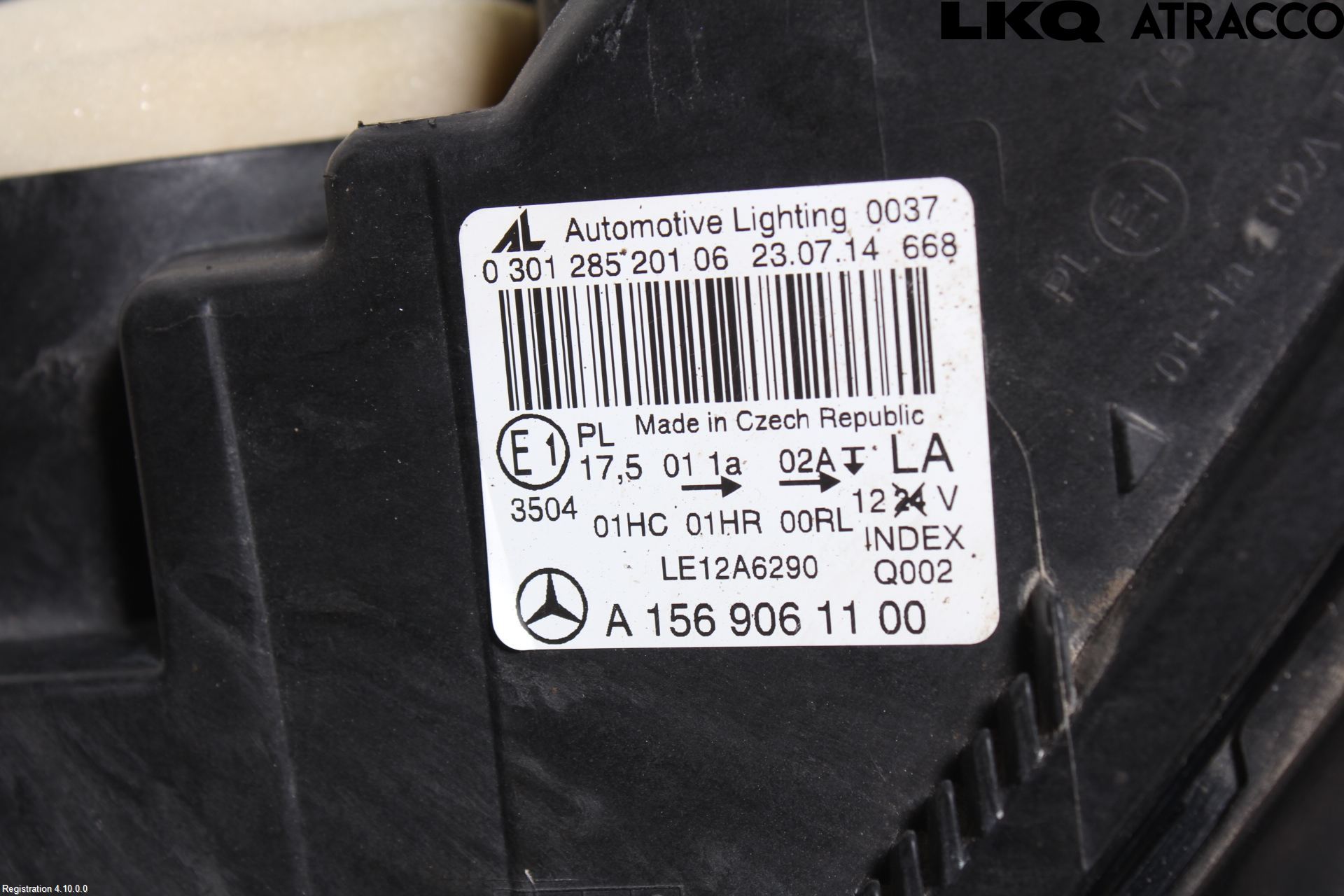 Mercedes-Benz MB GLA-KLASS (X156) 13-20 Frontlykt Venstre