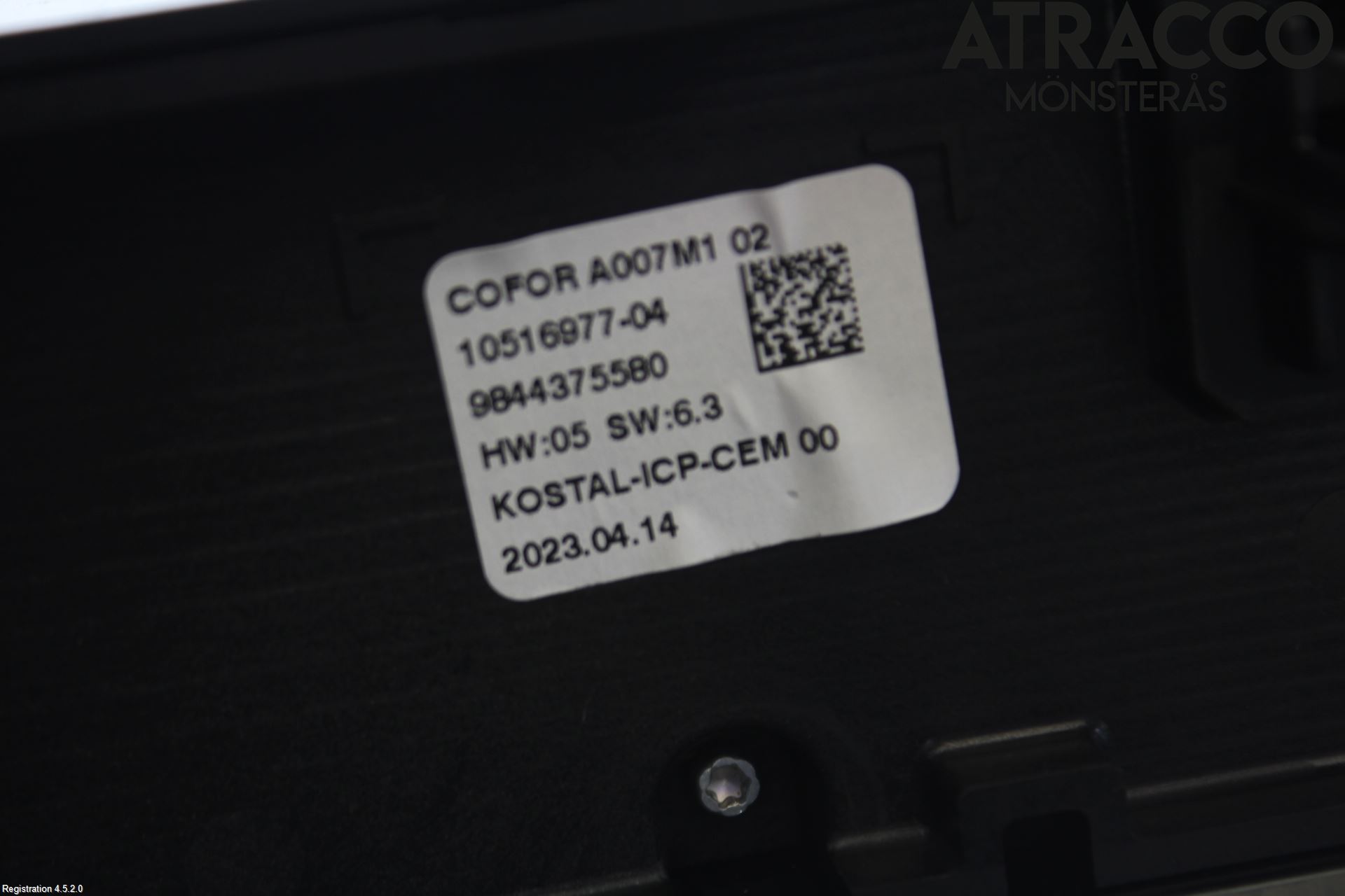 Citroen C4/E-C4 C4X/E-C4X III 21- Varme Ac Betjening-Display