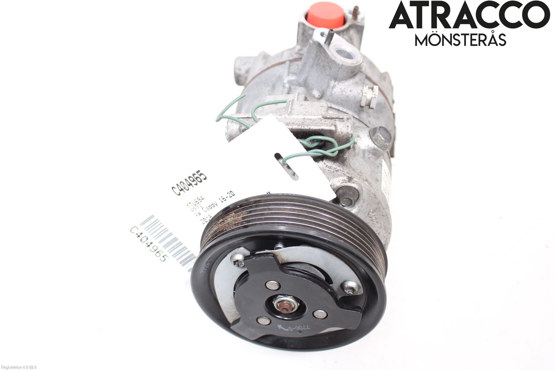 Volkswagen VW CADDY 16-20 Varme Ac Kompressor