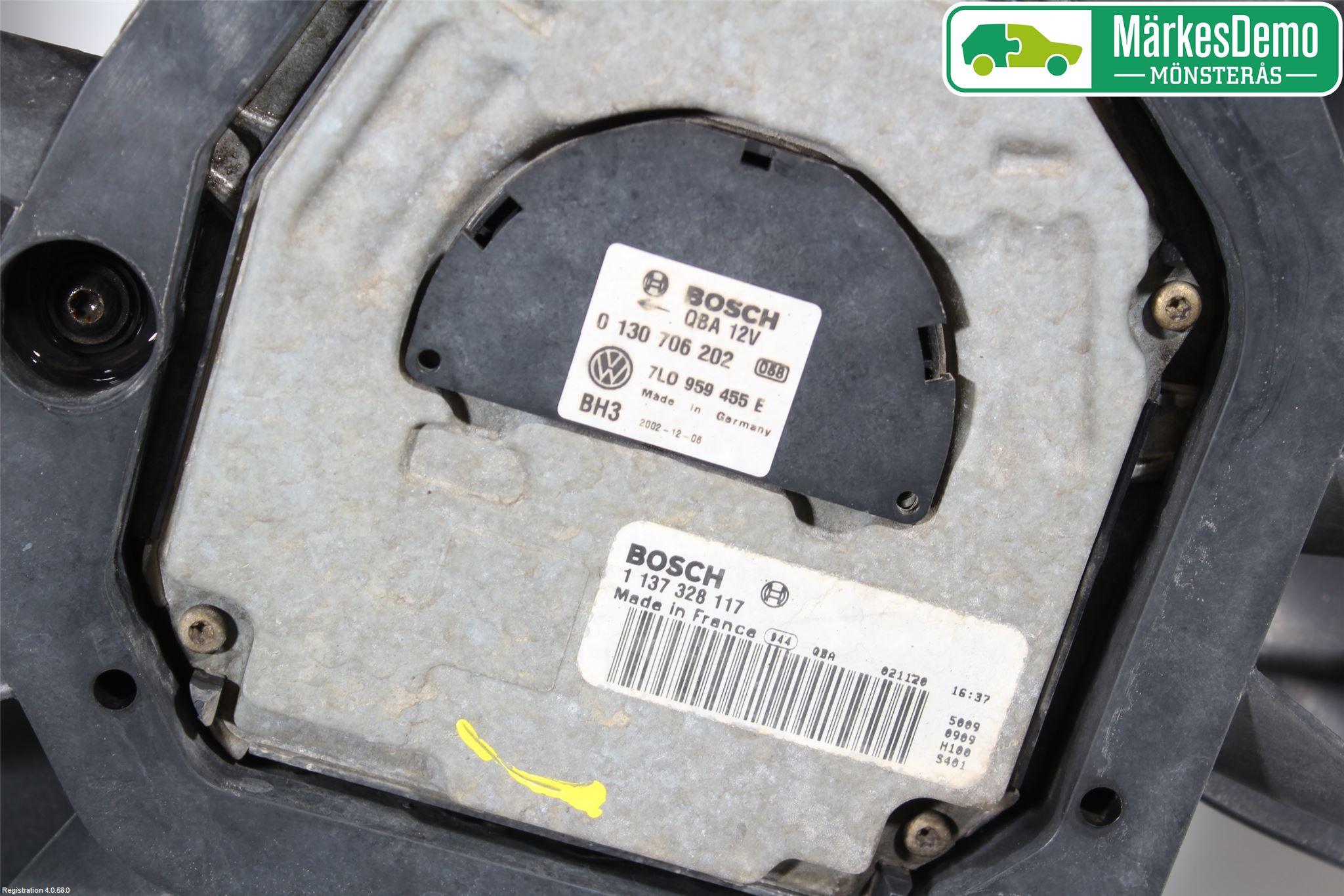 Volkswagen VW TOUAREG 7L 03-10 Kjølevifte Elektrisk