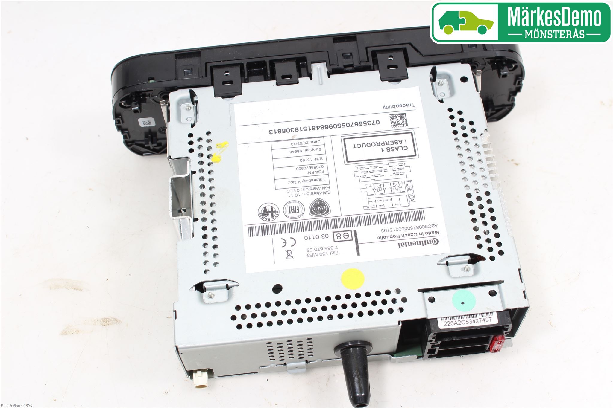 Fiat PANDA 12- Stereo Radio