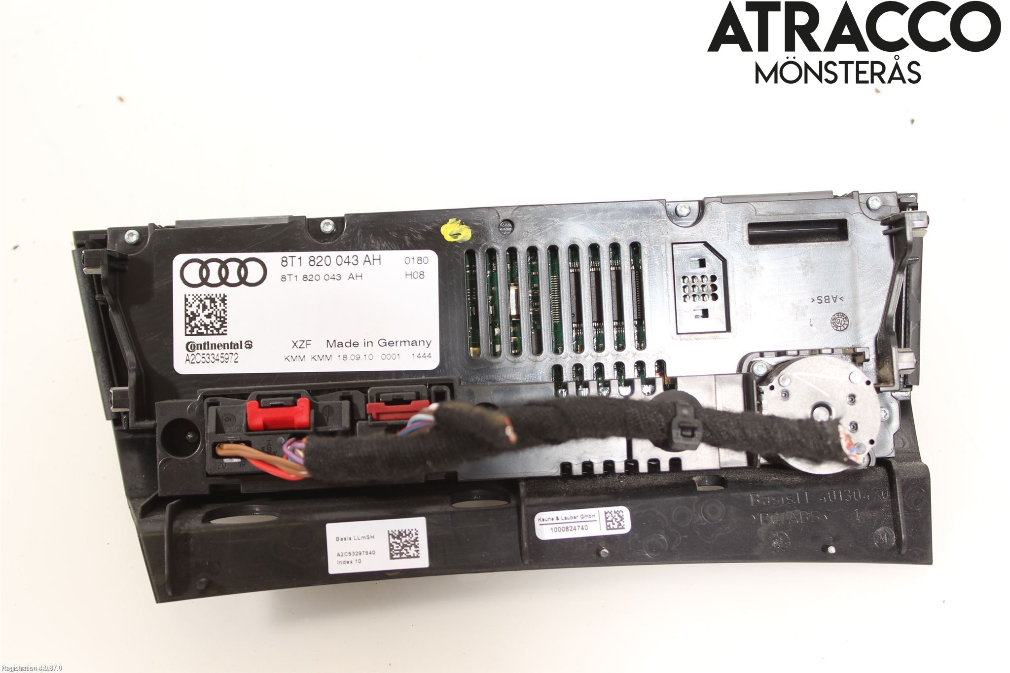 Audi A4/S4 08-11 Varme Ac Betjening-Display