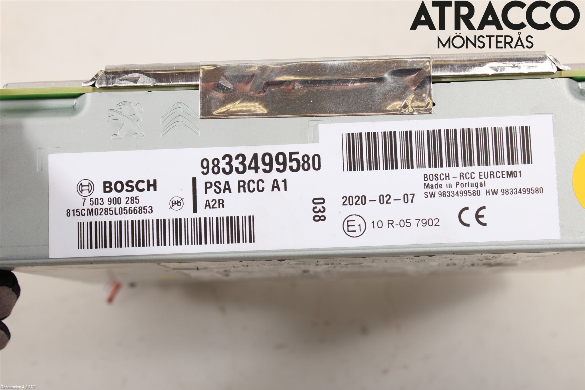 Citroen COTROEN C3 17-24 Stereo Radio
