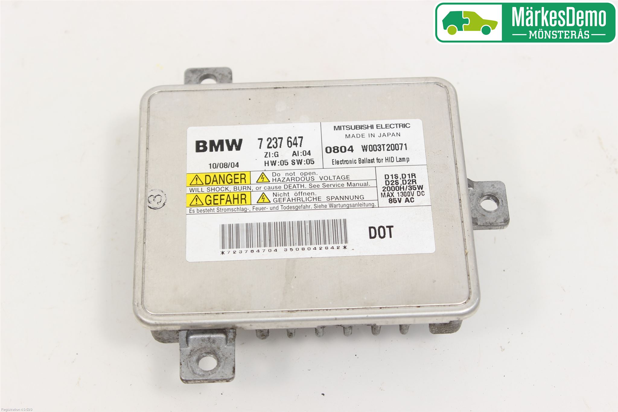 BMW 5 F10/F11/F18 09-17 Styreenhet Xenon