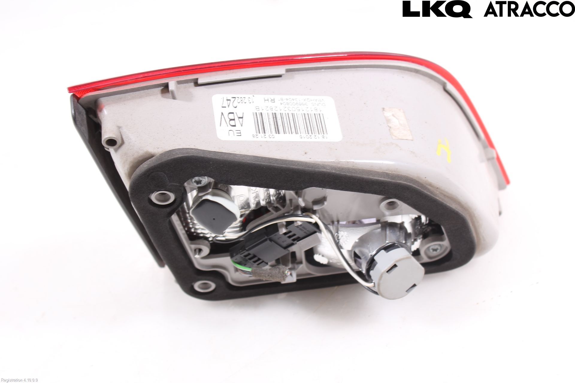 Opel ASTRA J 10-15 Baklykt Høyre  På Luke(Indre)