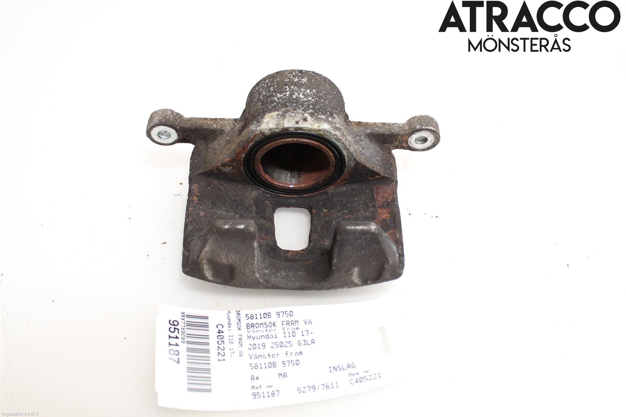 Hyundai i10 BA 17-20 Bremsecaliper Foran Venstre