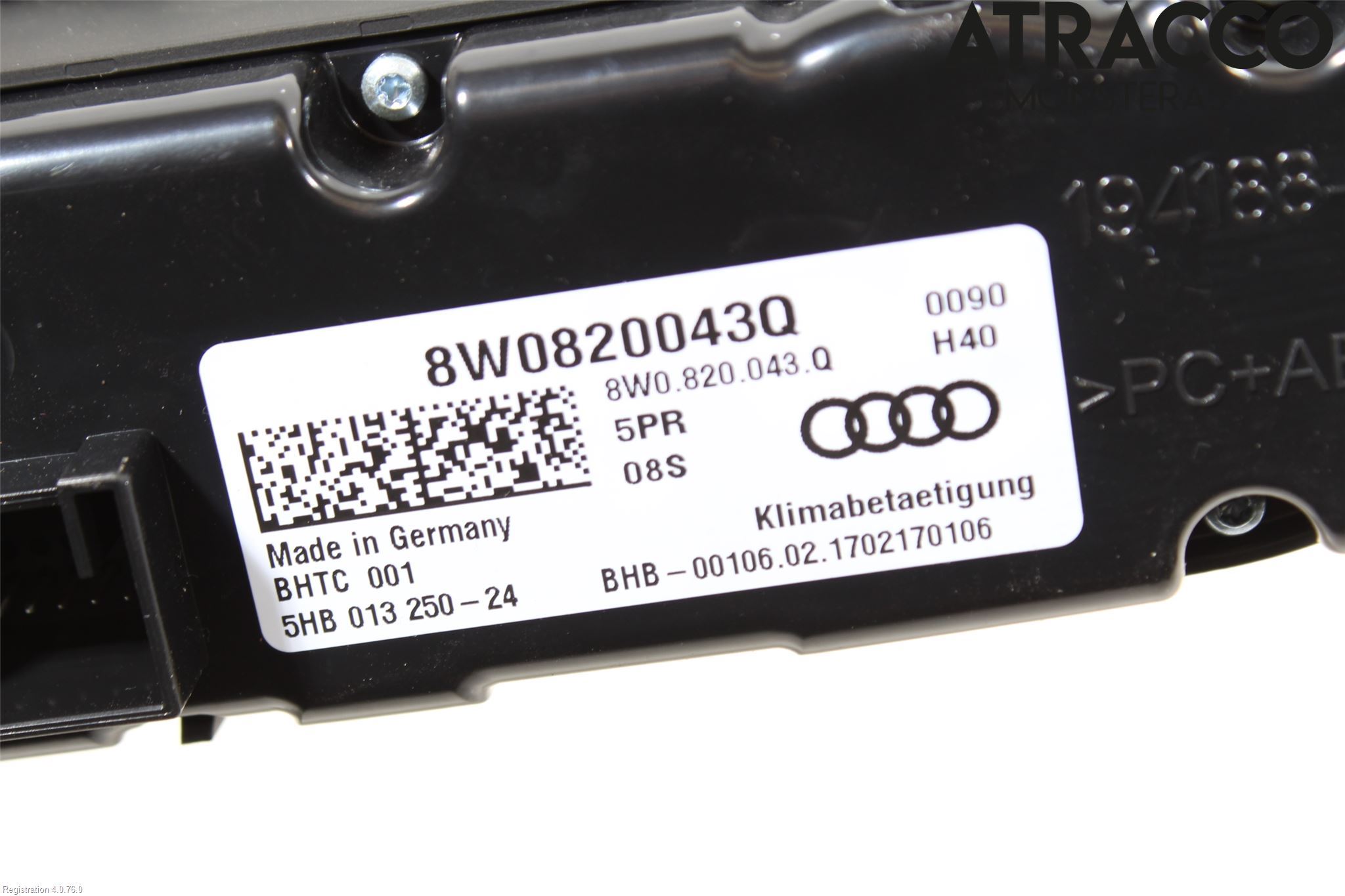 Audi A5 17- Varme Ac Betjening-Display