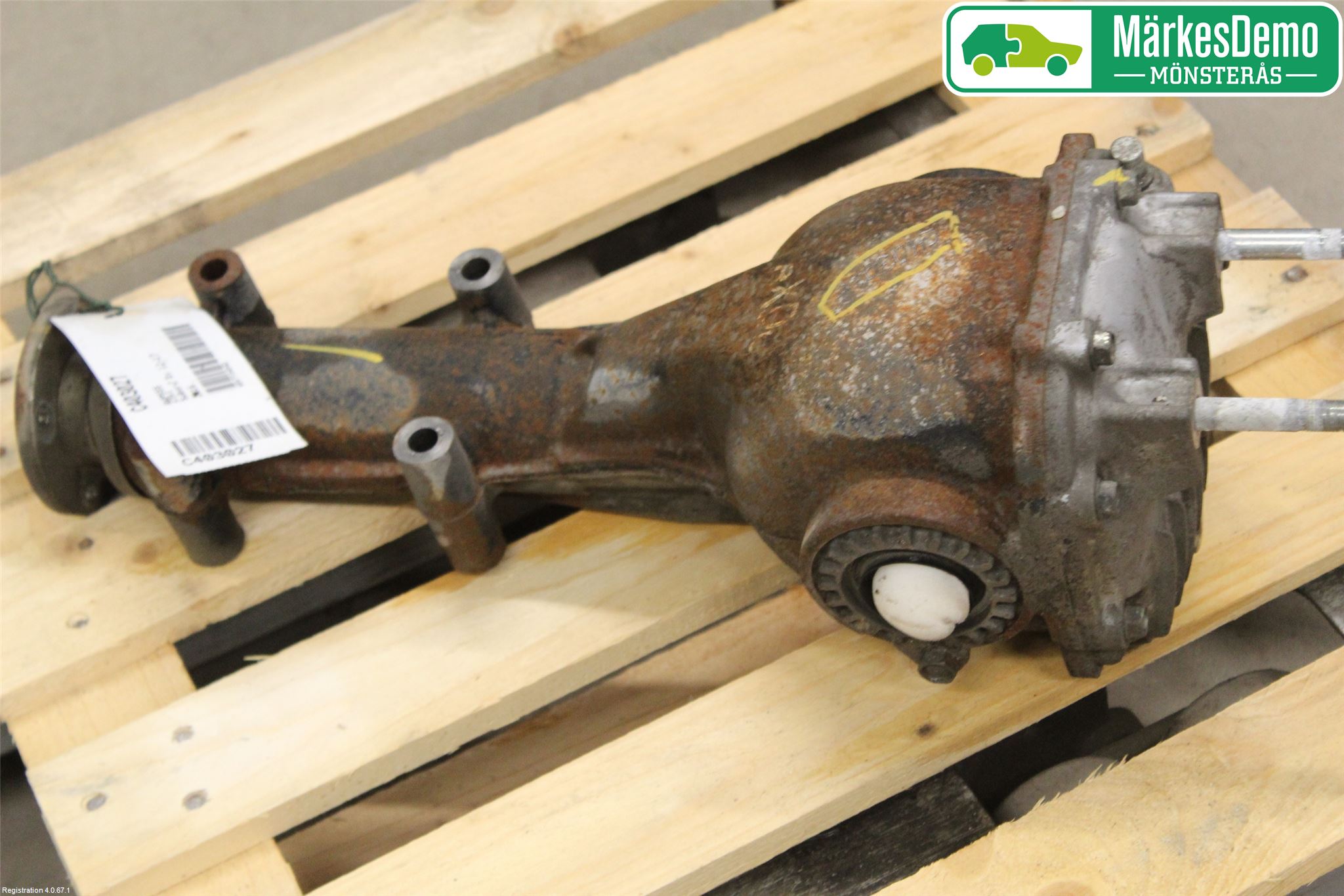 Subaru XV 12-17 Bakaksel Kardang Bak -Diff
