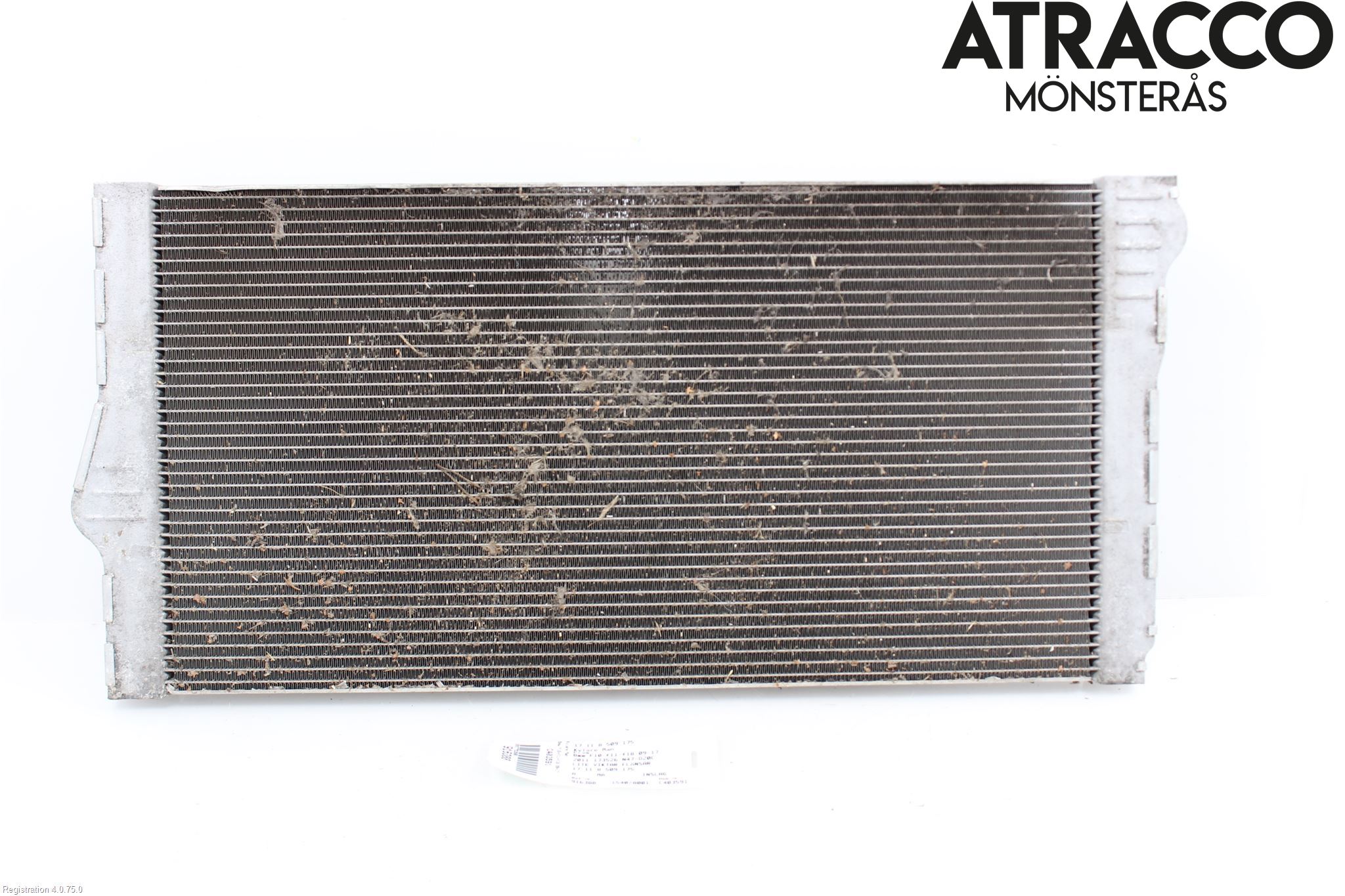 BMW 5 F10/F11/F18 09-17 Radiator Manuell
