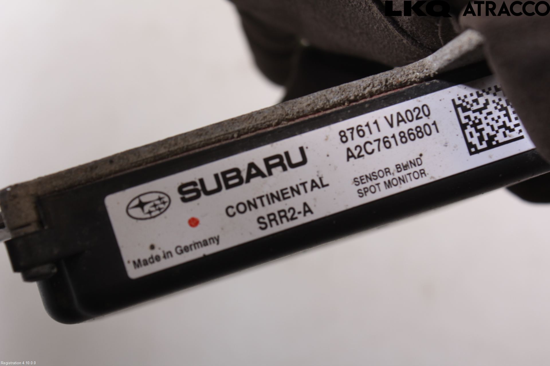Subaru OUTBACK 15-20 Sensor Kollisjonsbeskyttelse