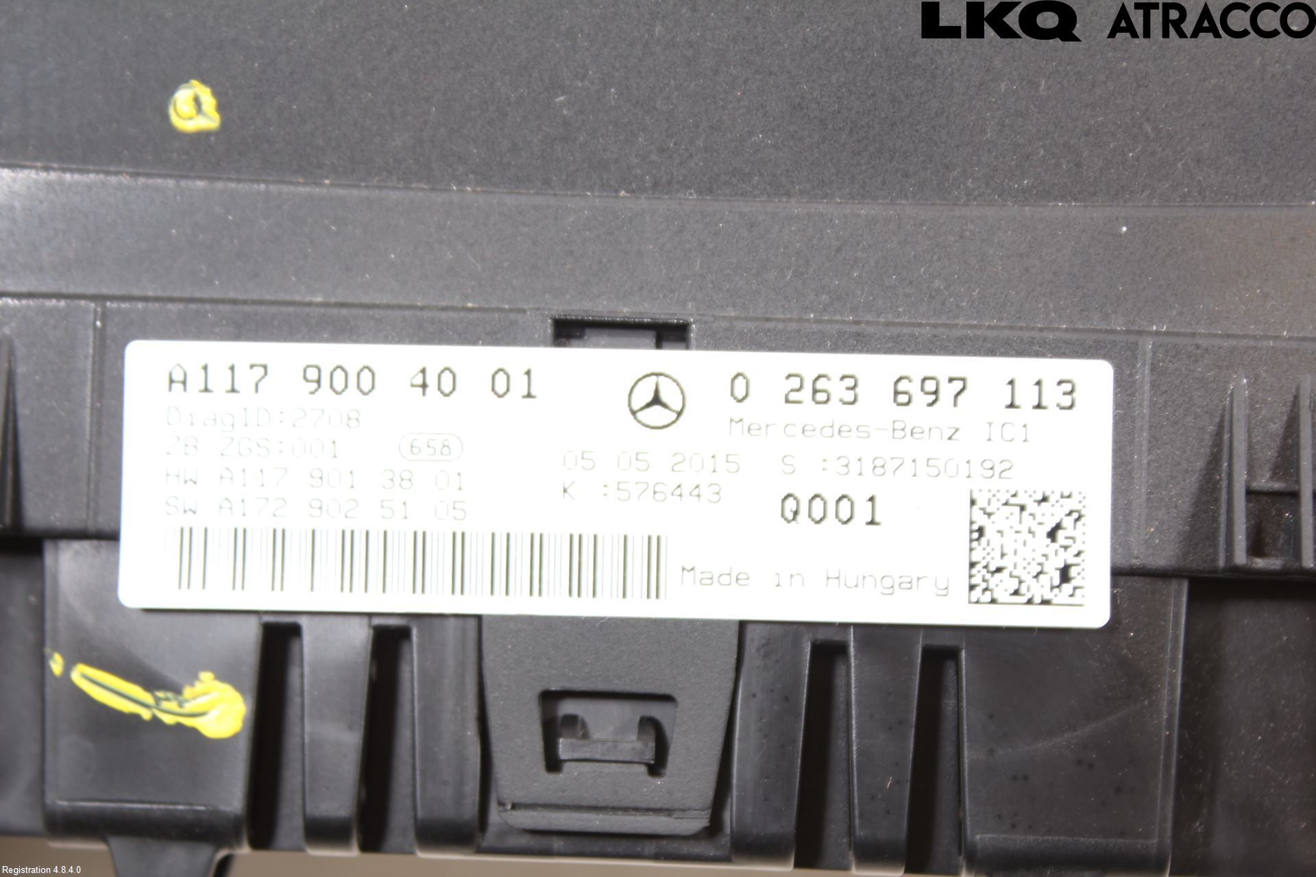 Mercedes-Benz MB CLA-KLASS (C117/X117) 13-19 Instr Kombinert