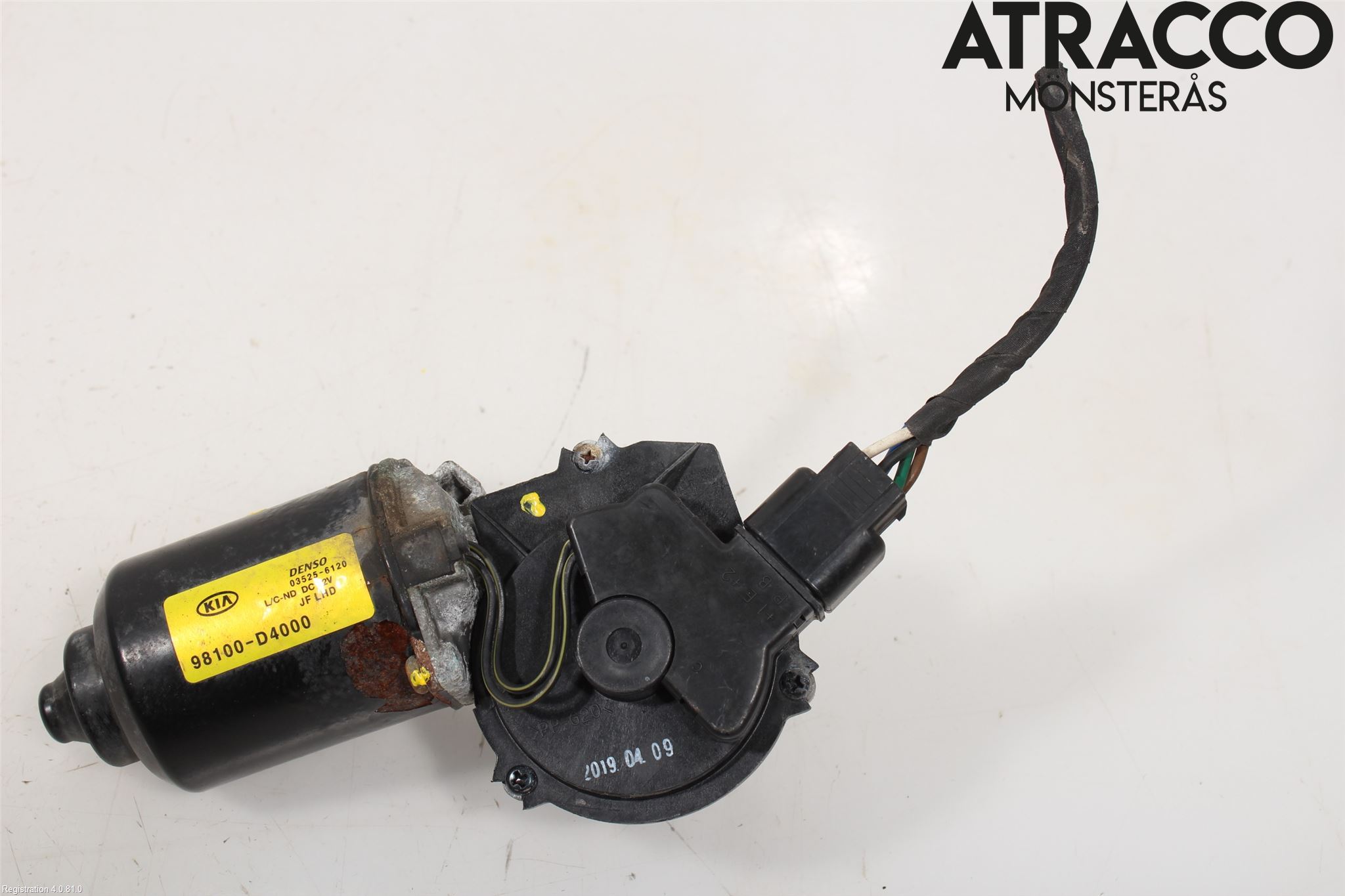 Kia OPTIMA 16-20 Viskermotor Frontrute