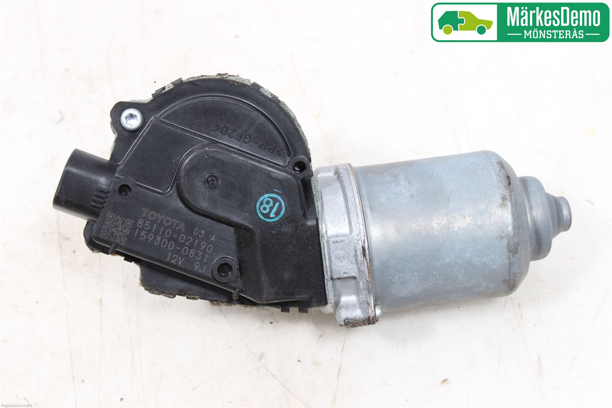 Toyota AURIS 07-09 Viskermotor Frontrute
