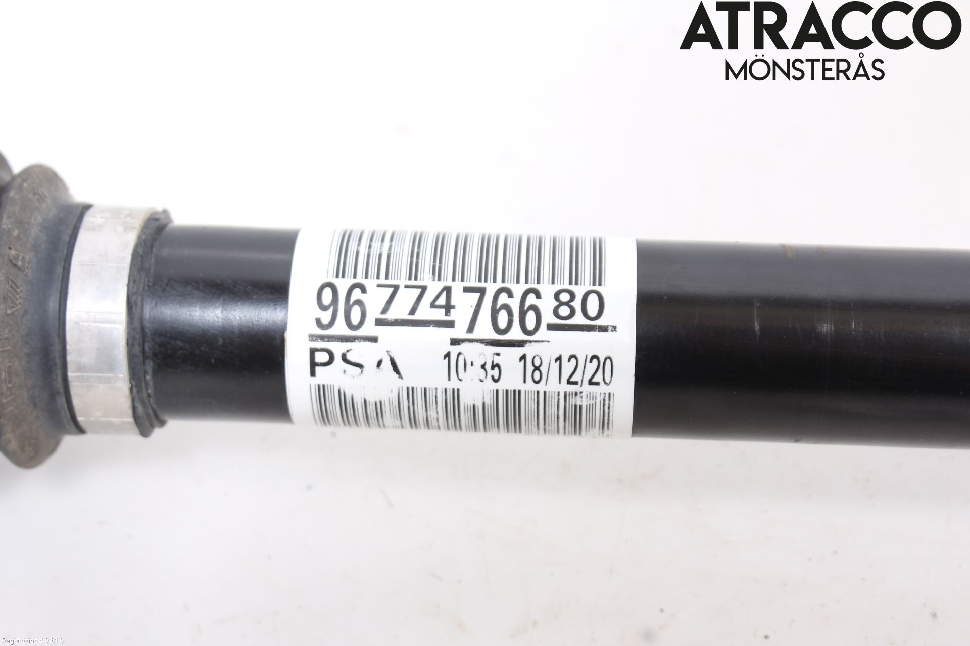 Citroen COTROEN C3 17-24 Drivaksel Foran Kompl Høyre