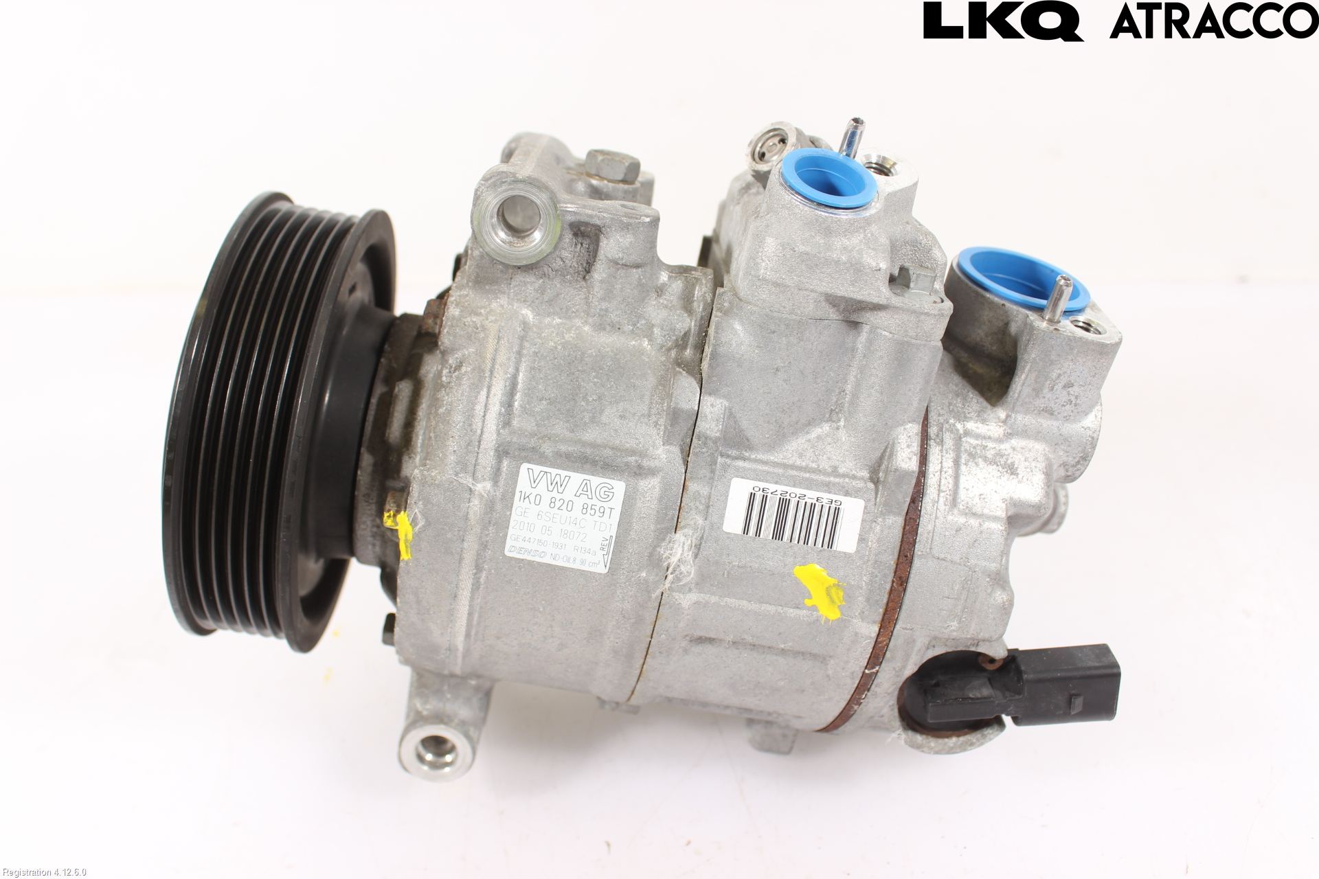 Volkswagen VW GOLF VI 09-13 Varme Ac Kompressor