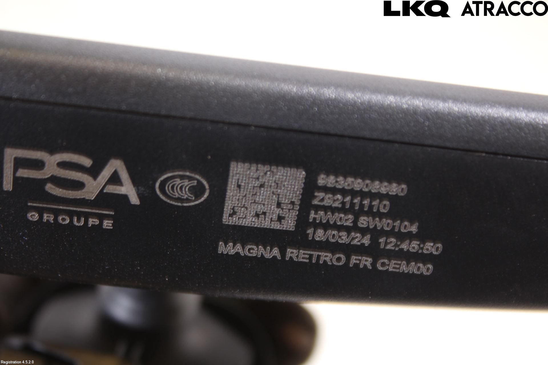 Citroen C4/E-C4 C4X/E-C4X III 21- Speil Innvendig El