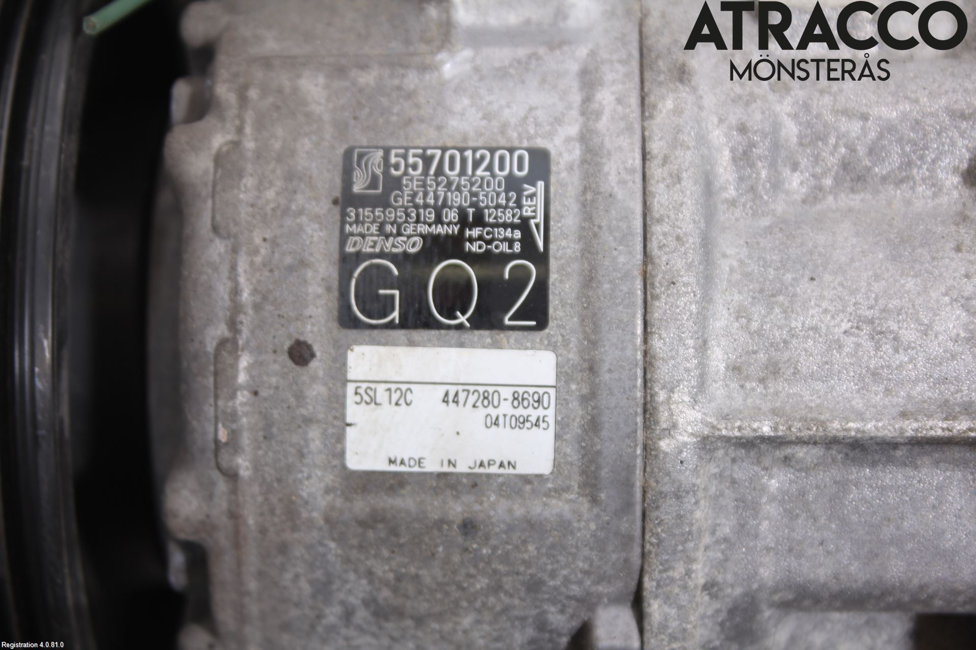 Opel CORSA E 15-19 Varme Ac Kompressor