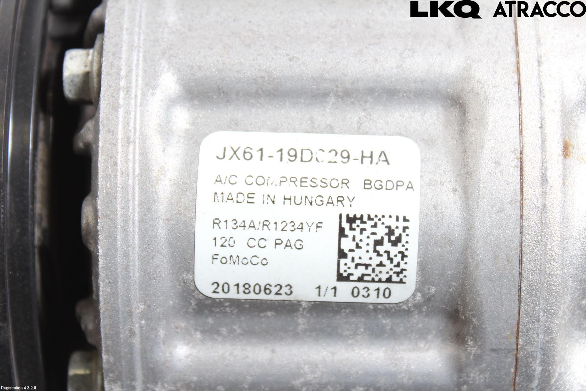 Ford FOCUS 19- Varme Ac Kompressor