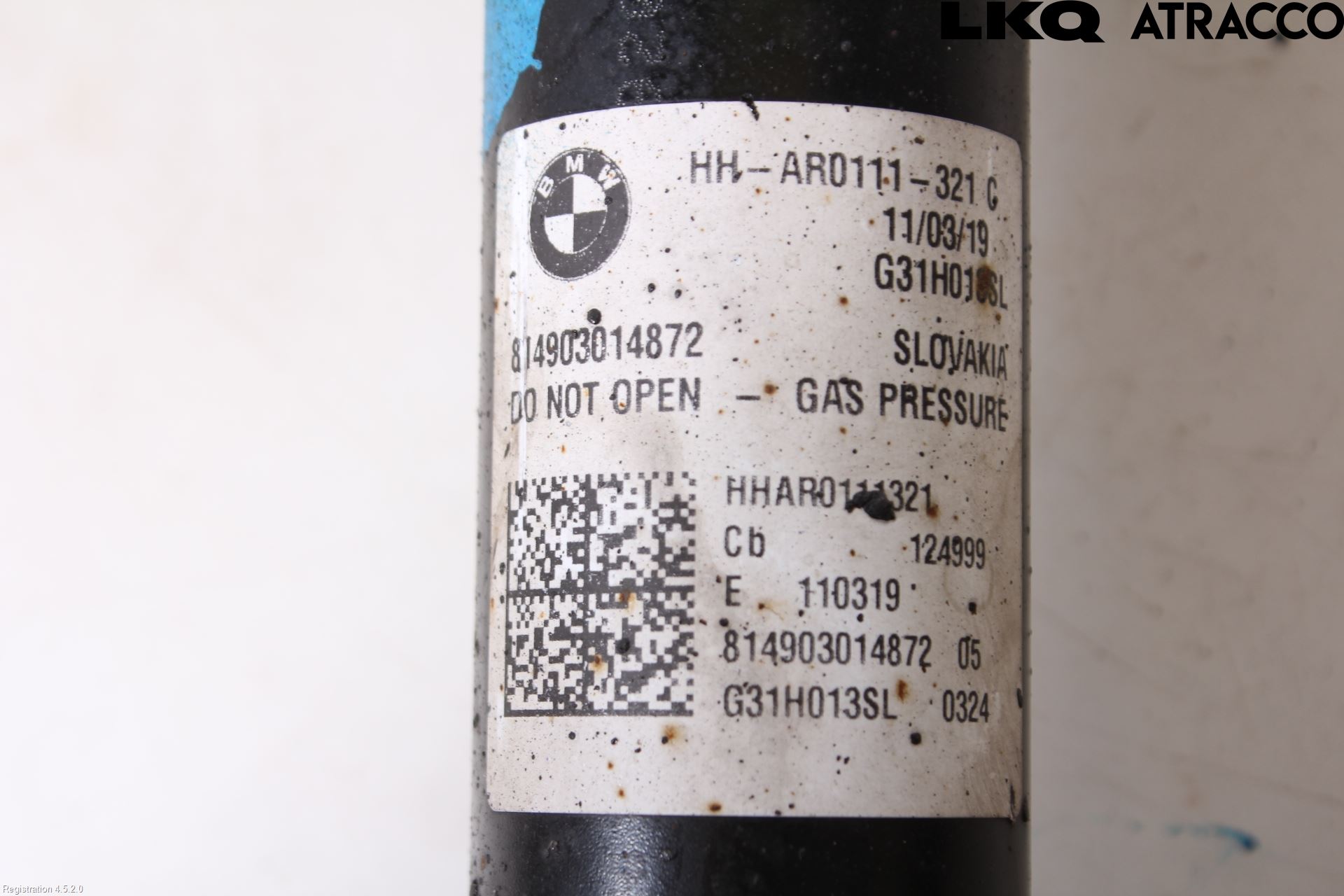 BMW 5 G30/G31/F90 17-23 Fjærbein Bak Høyre