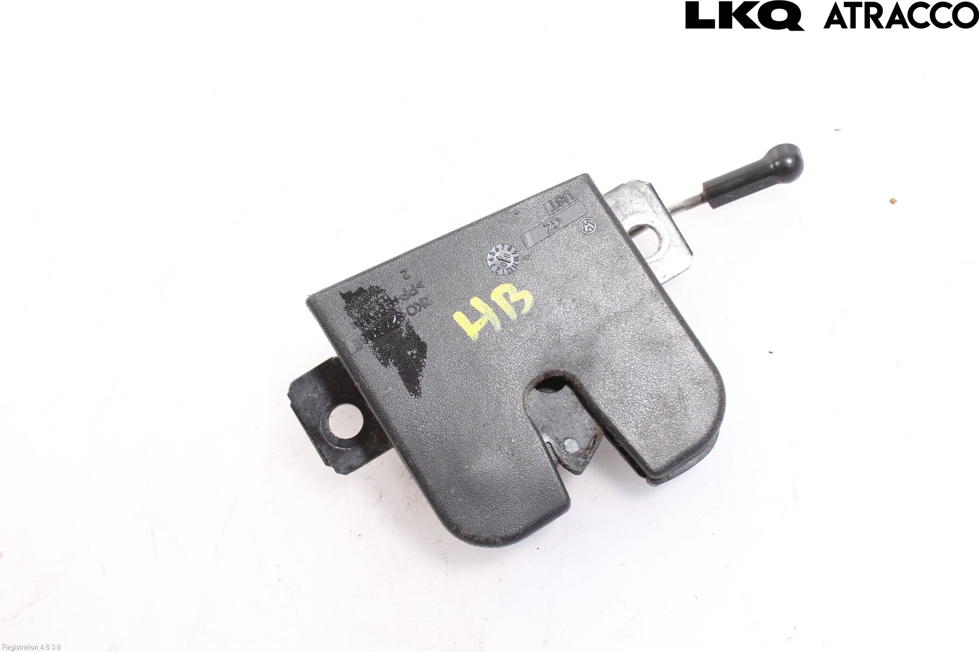 Volkswagen VW CADDY      04-10 Bakluke-Lokk Låsekasse
