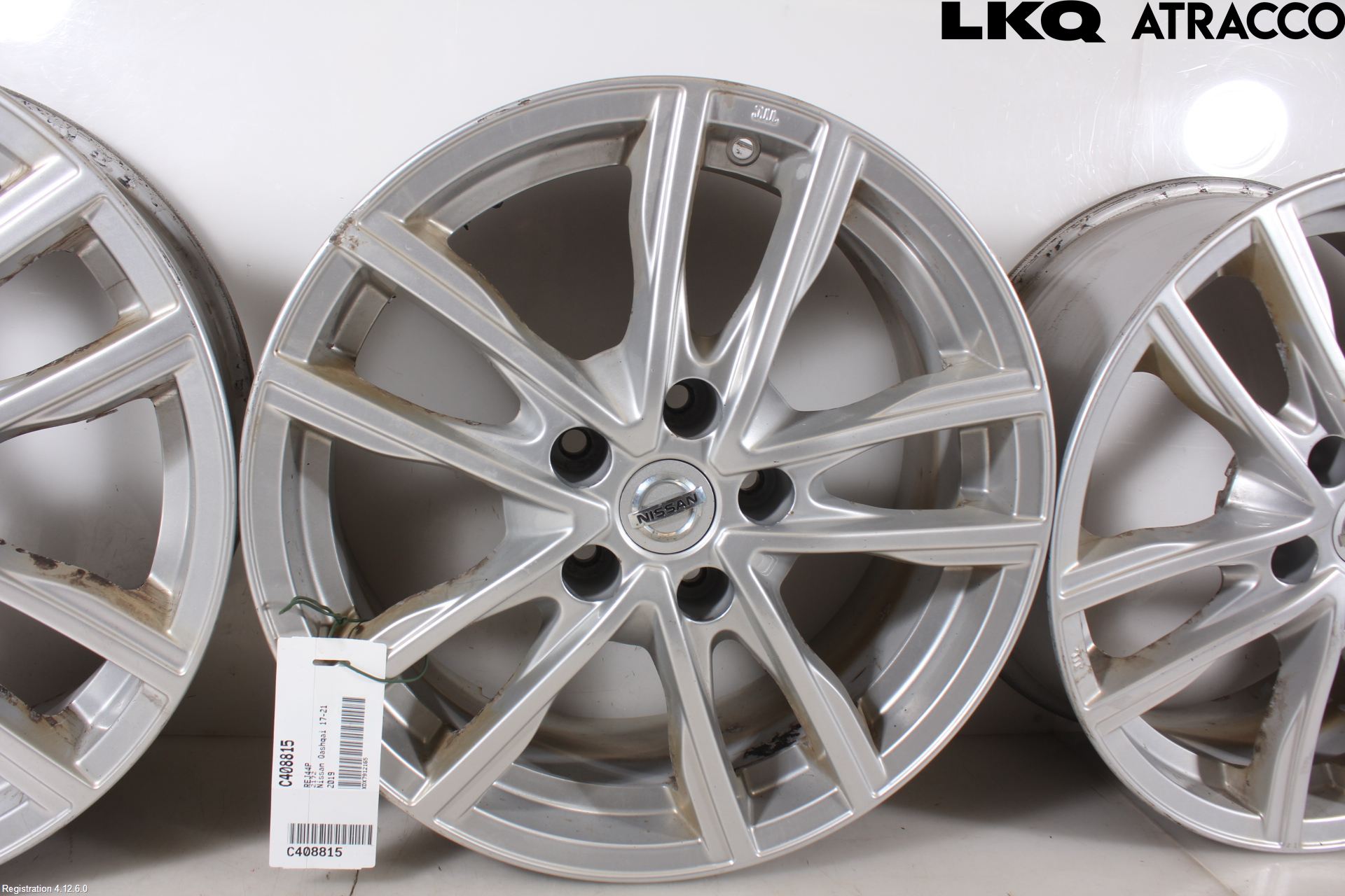 Nissan QASHQAI 17-21 Felg Aluminium Sett 4Stk