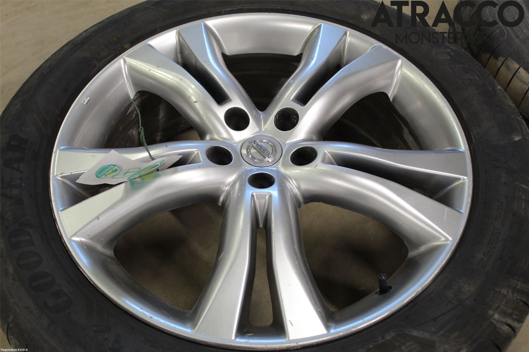 Nissan MURANO 09-15 Dekk Sommer På Alu Felg 4Stk