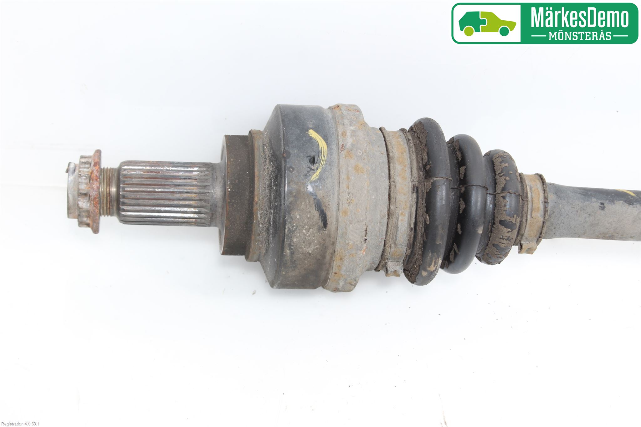 BMW 3 F30/F31/F80 12-19 Drivaksel Bak Kompl Høyre