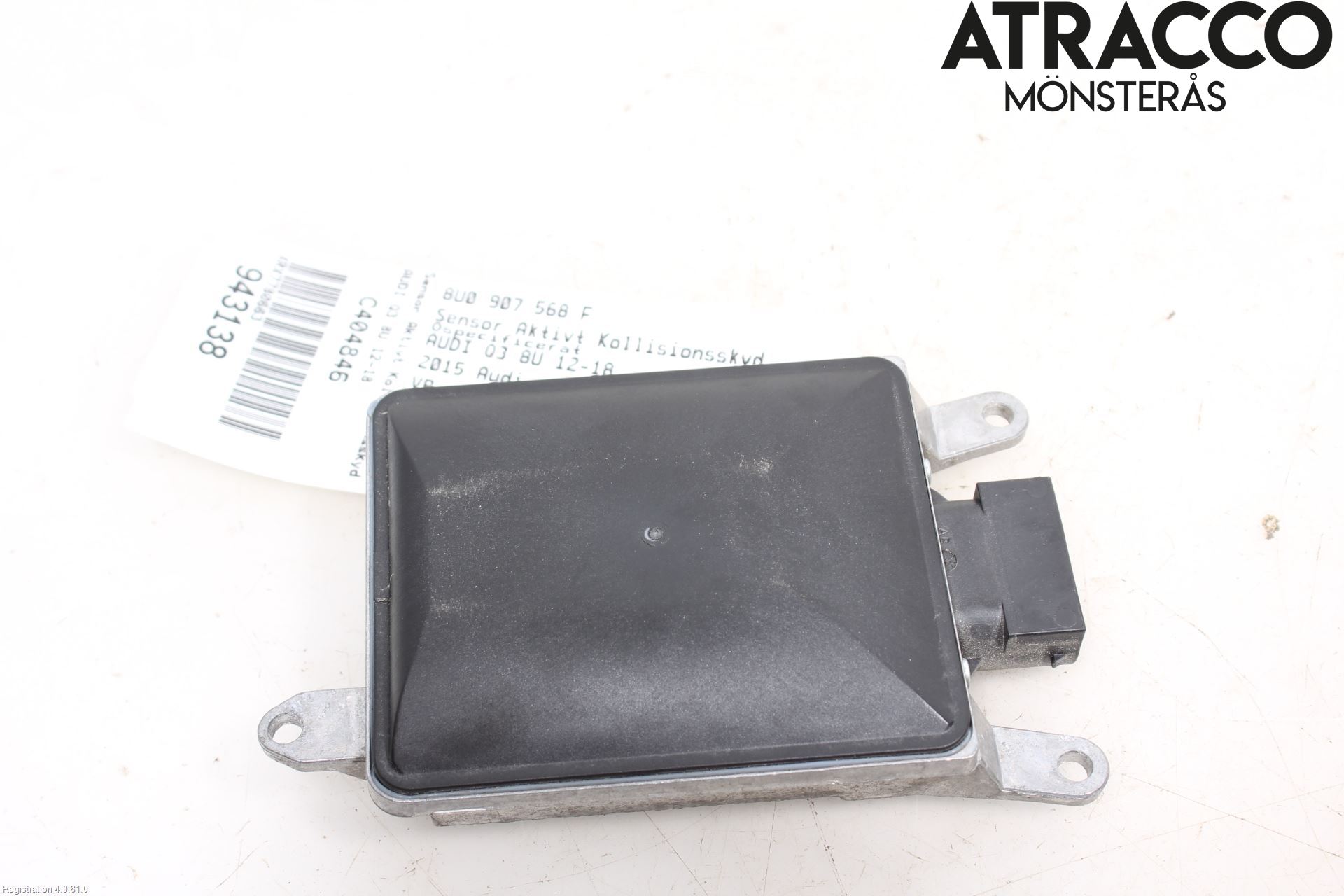 Audi Q3 8U 12-18 Sensor Kollisjonsbeskyttelse