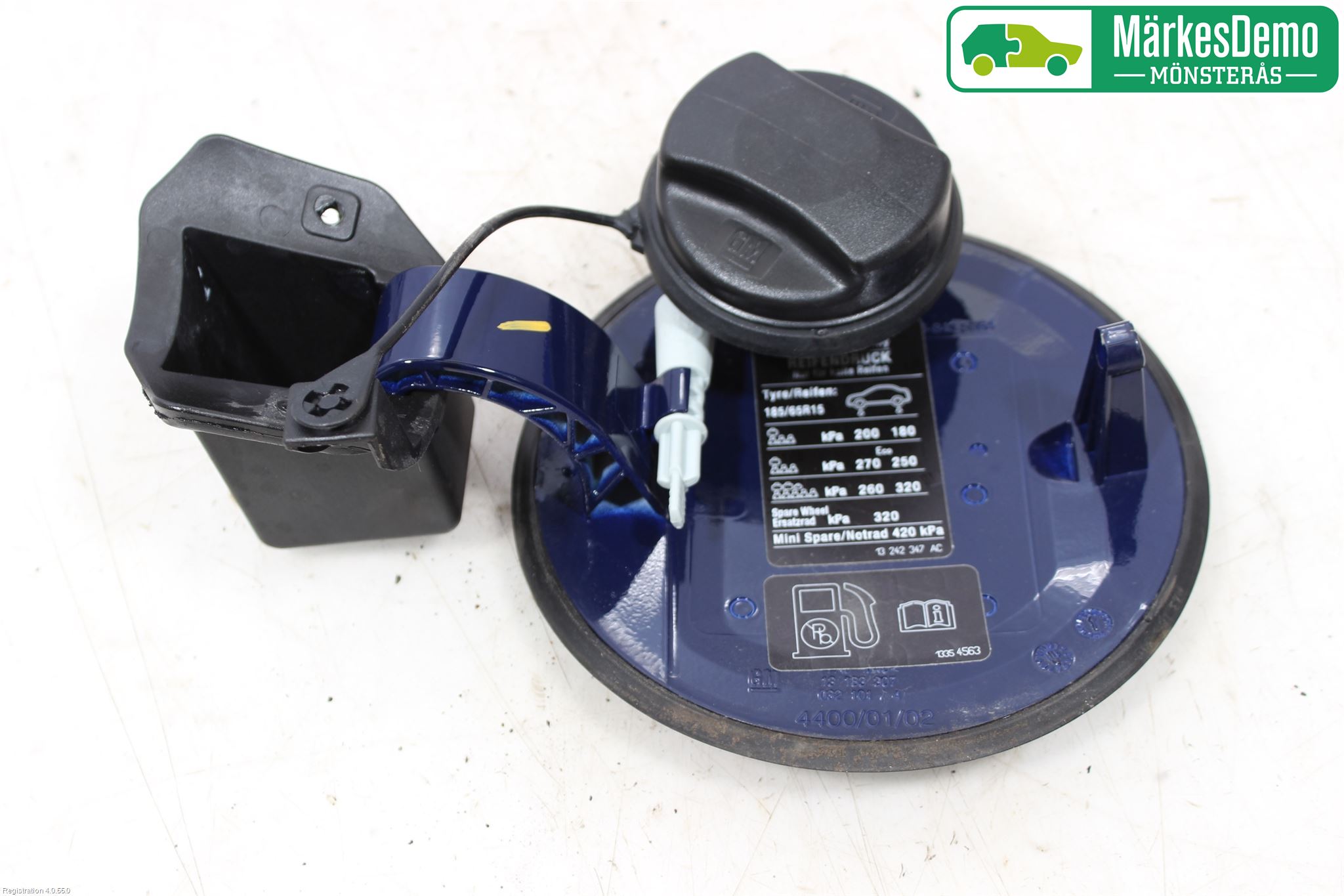Opel CORSA D 07-14 Drivstoff Tankluke