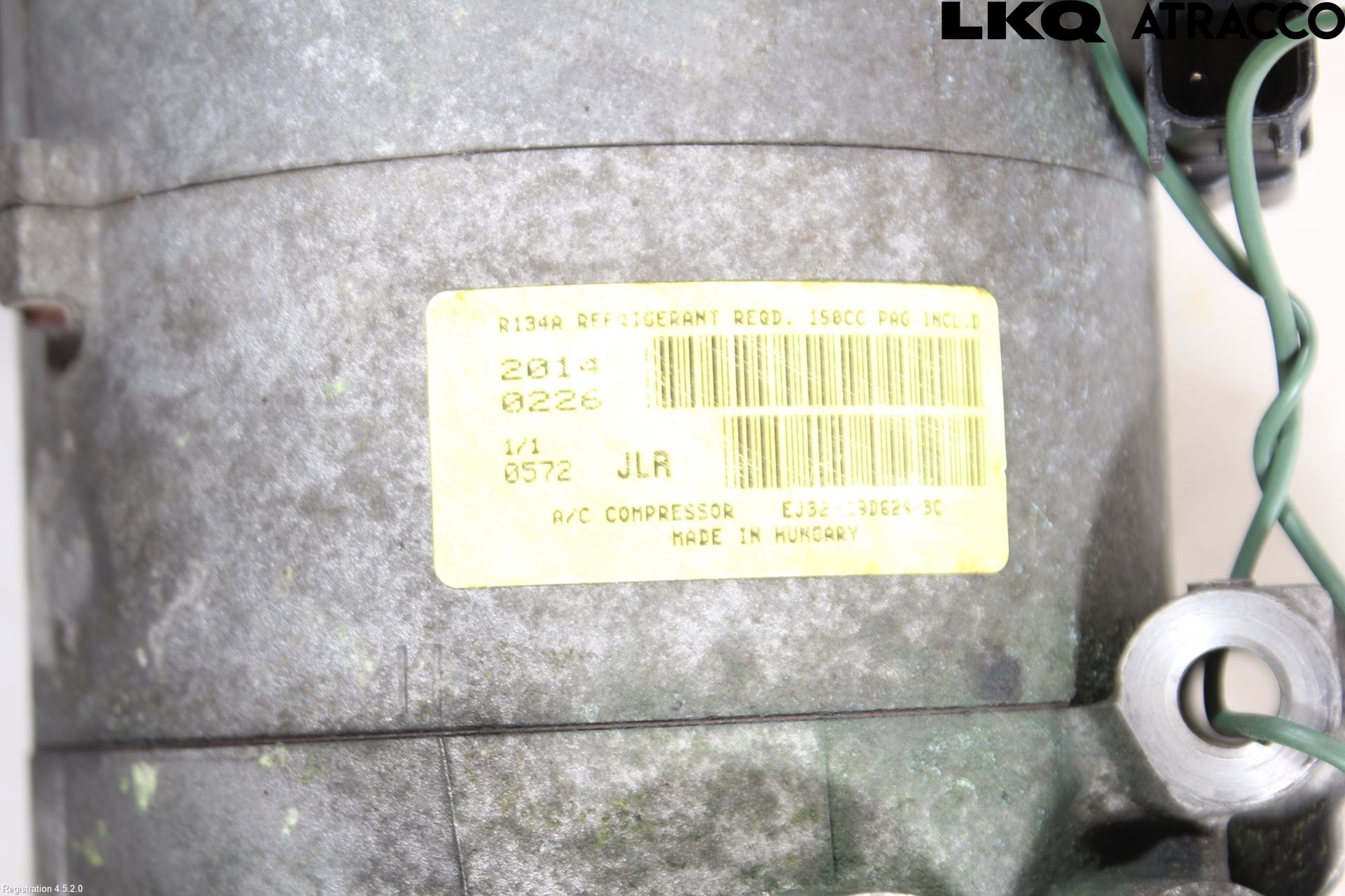Landrover LAND ROVER RANGE ROVER EVOQUE (L538) 11-18 Varme Ac Kompressor