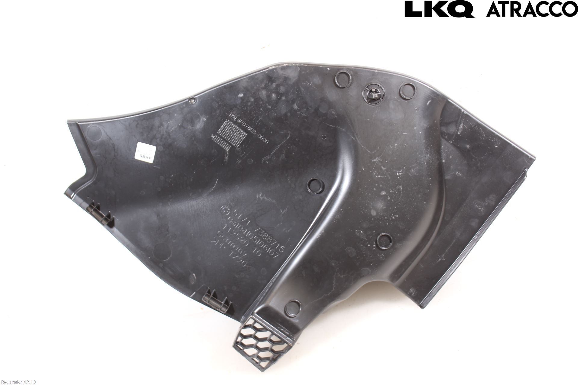 BMW 5 G30/G31/F90 17-23 Visker Deksel-Grill-Under Frr