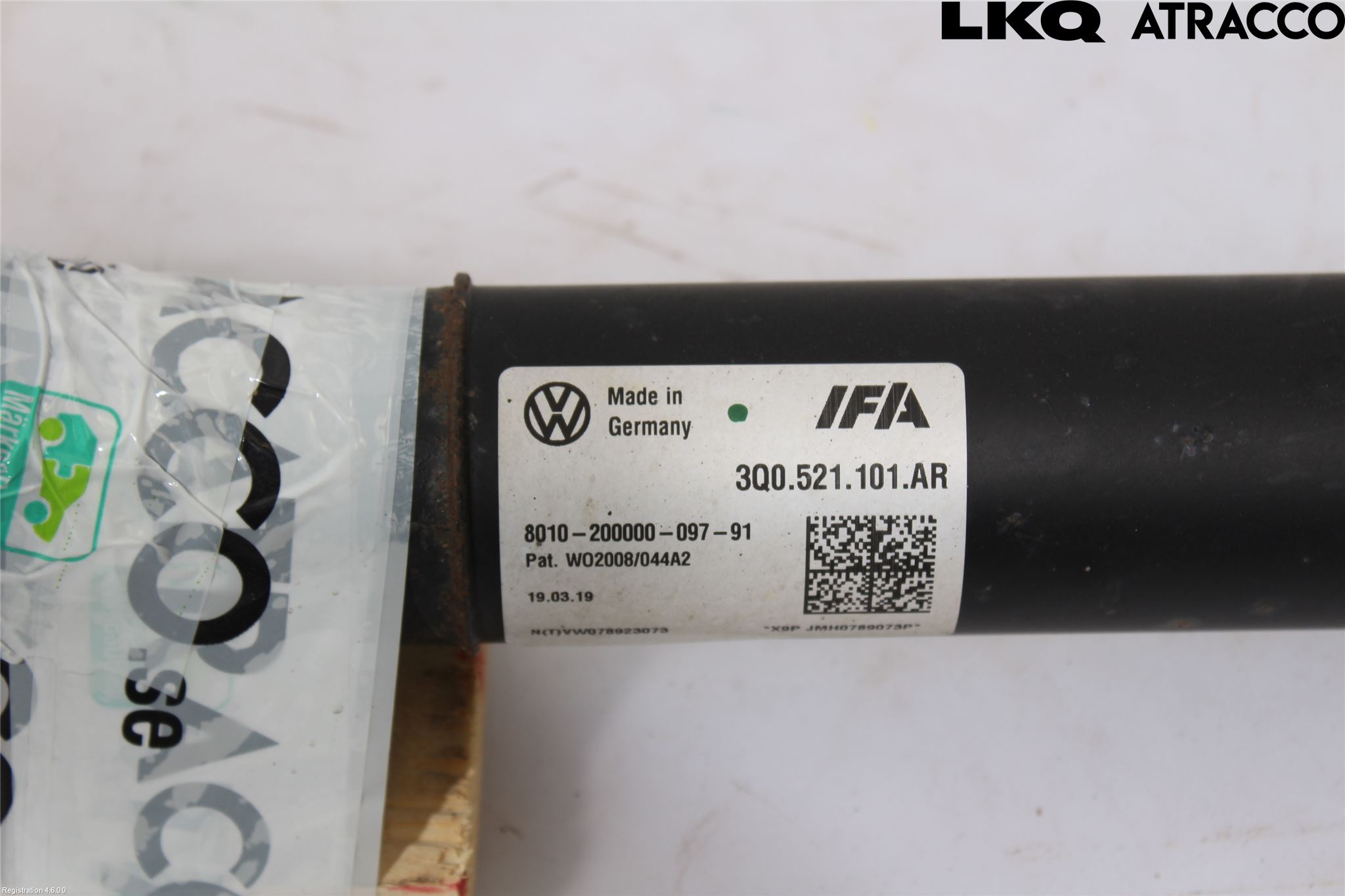 Skoda SUPERB 16-24 Mellomaksel Kompl