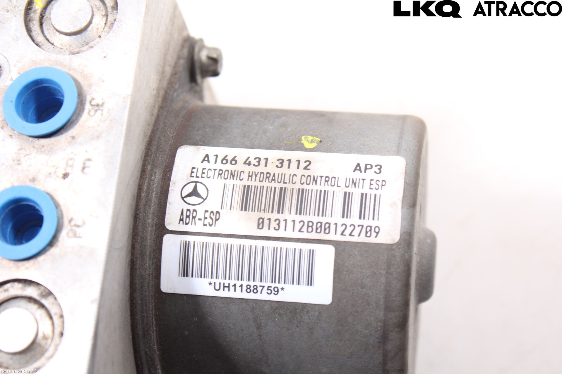 Mercedes-Benz MB ML/GLE-KLASS (W166) 12-18 Abs Hydraulikkaggregat