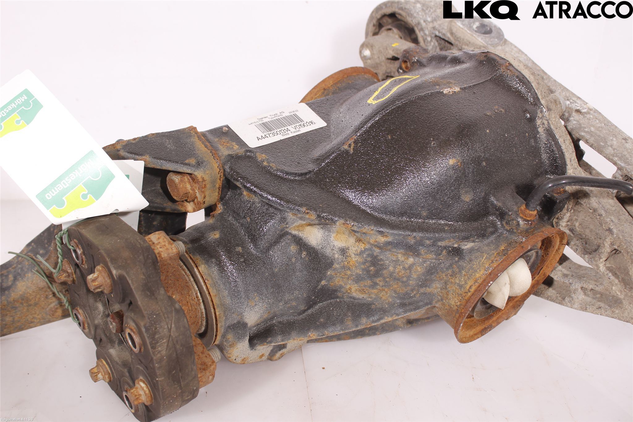 Mercedes-Benz MB VITO/V-KLASS (W640,W447,W448) 14- Bakaksel Kardang Bak -Diff