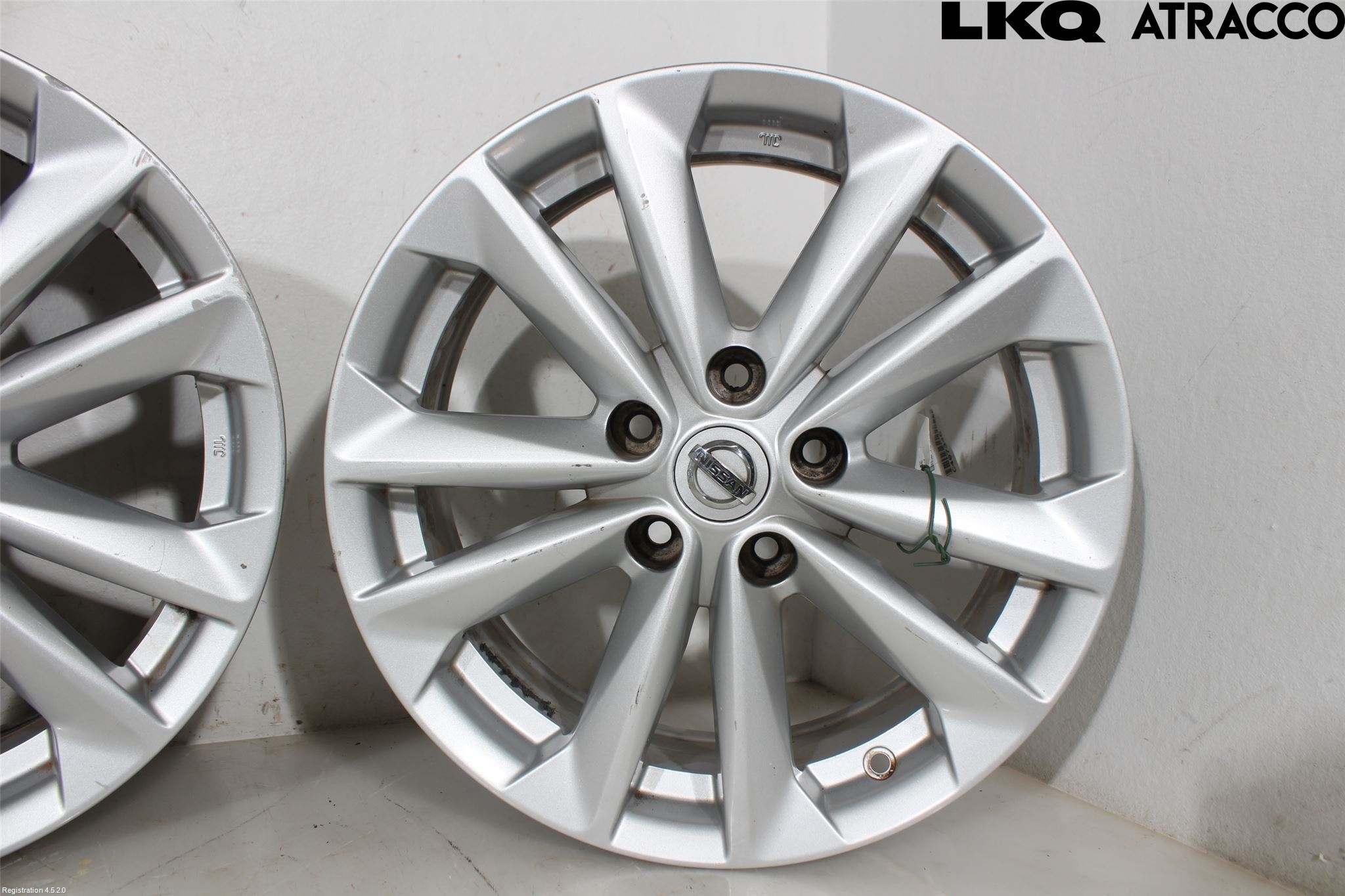Nissan QASHQAI 14-17 Felg Aluminium Sett 4Stk