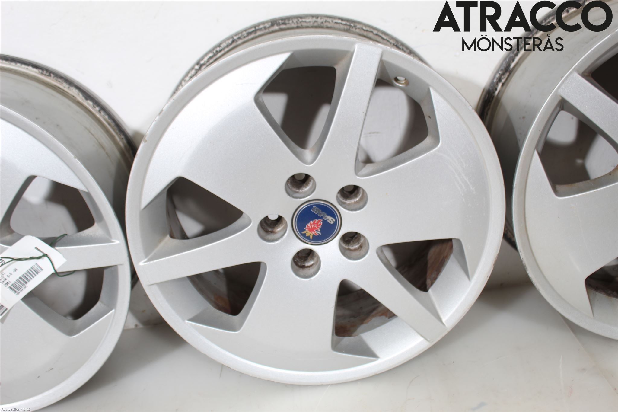 Saab 9-5 -05 Felg Aluminium Sett 4Stk