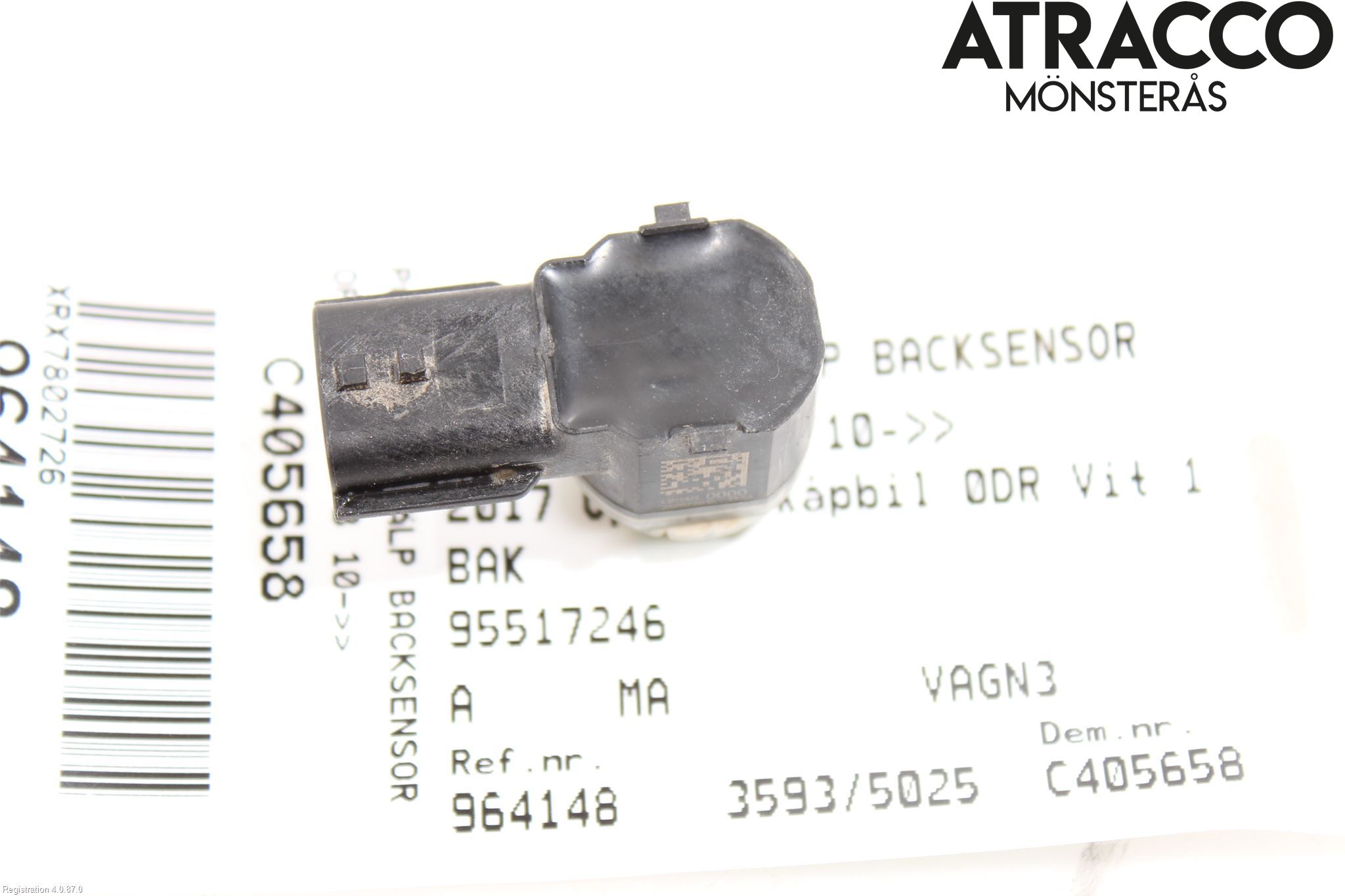 Opel MOVANO B 10-22 Sensor Ryggesensor