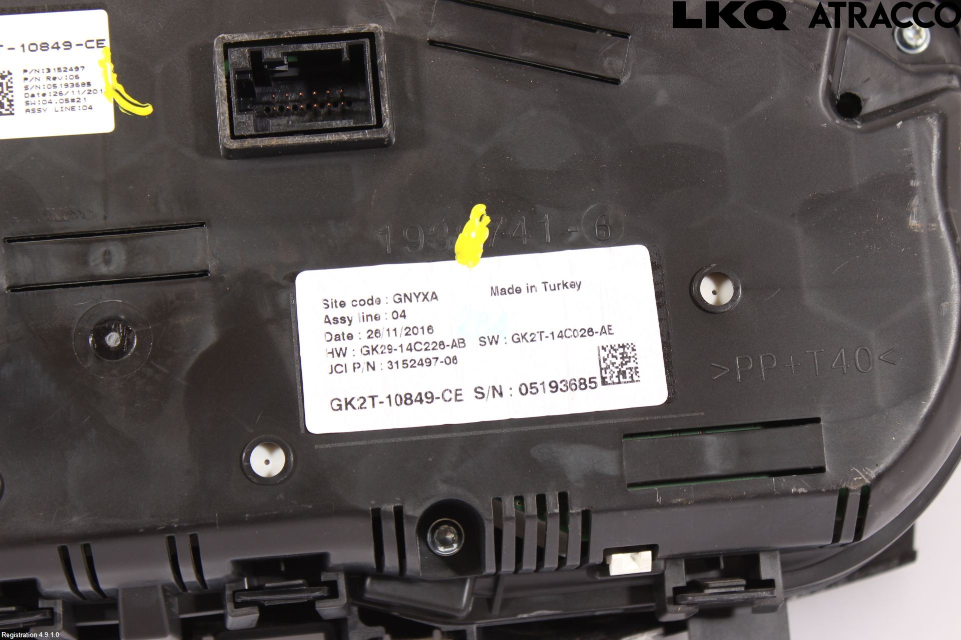 Ford TRANSIT SKÅP/BUSS 14-22 Instr Kombinert