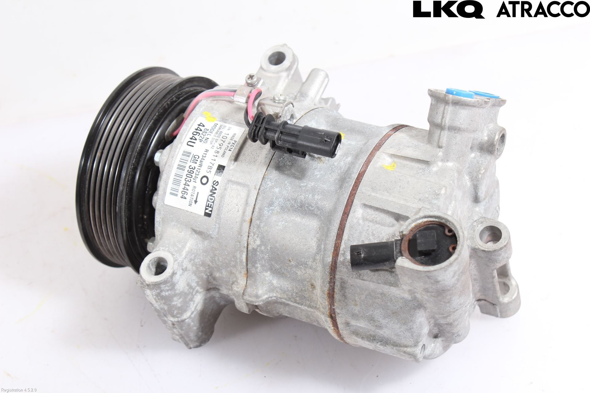 Opel ASTRA K 16-22 Varme Ac Kompressor