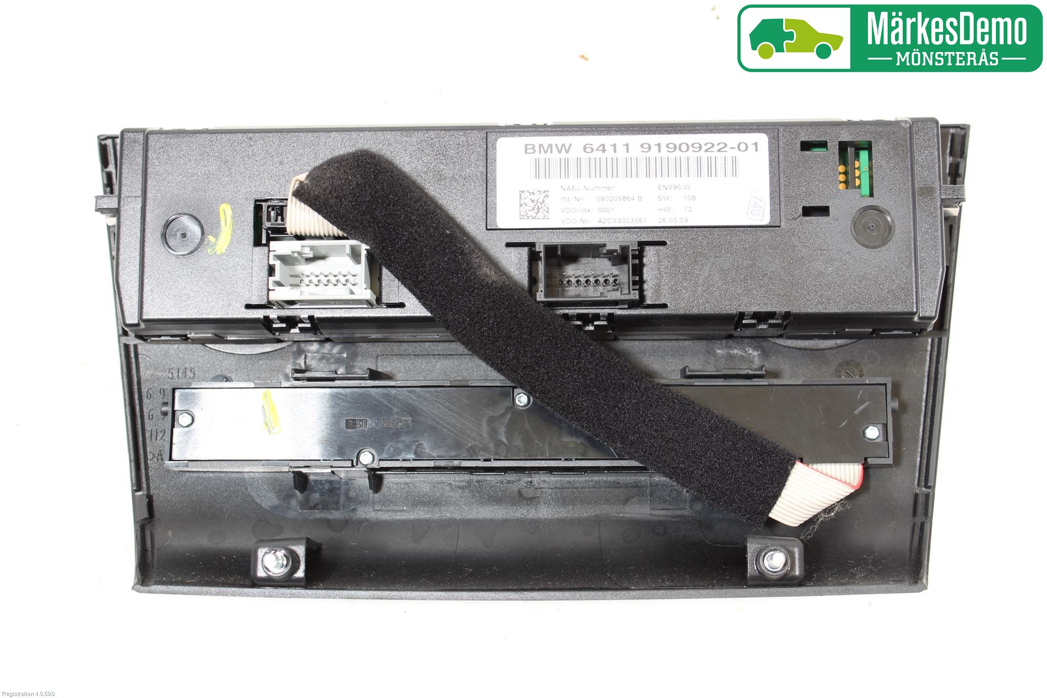 BMW 1 E87/81 5D/3D 03-11 Varme Ac Betjening-Display
