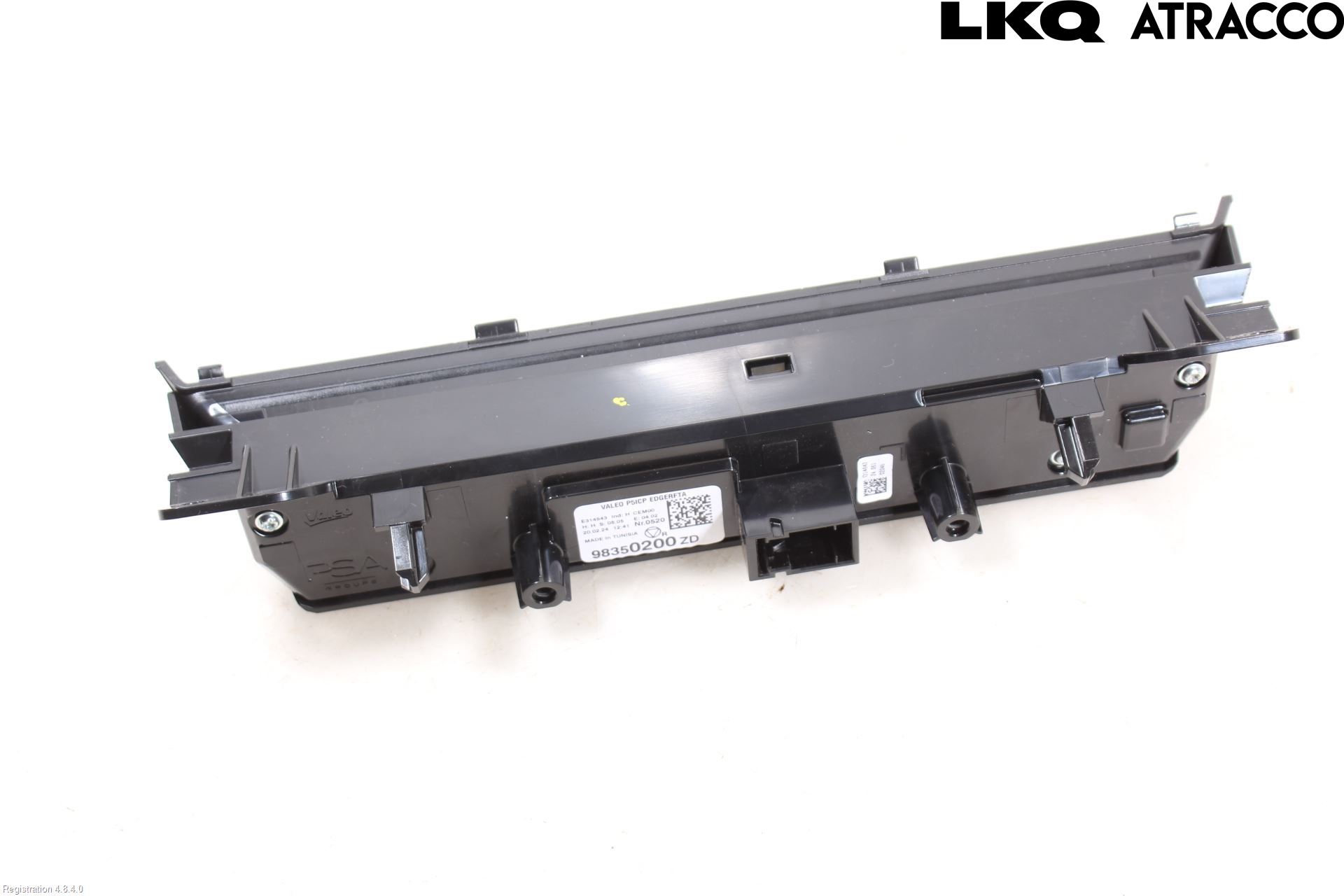 Peugeot 308/E-308 21- Varme Ac Betjening-Display