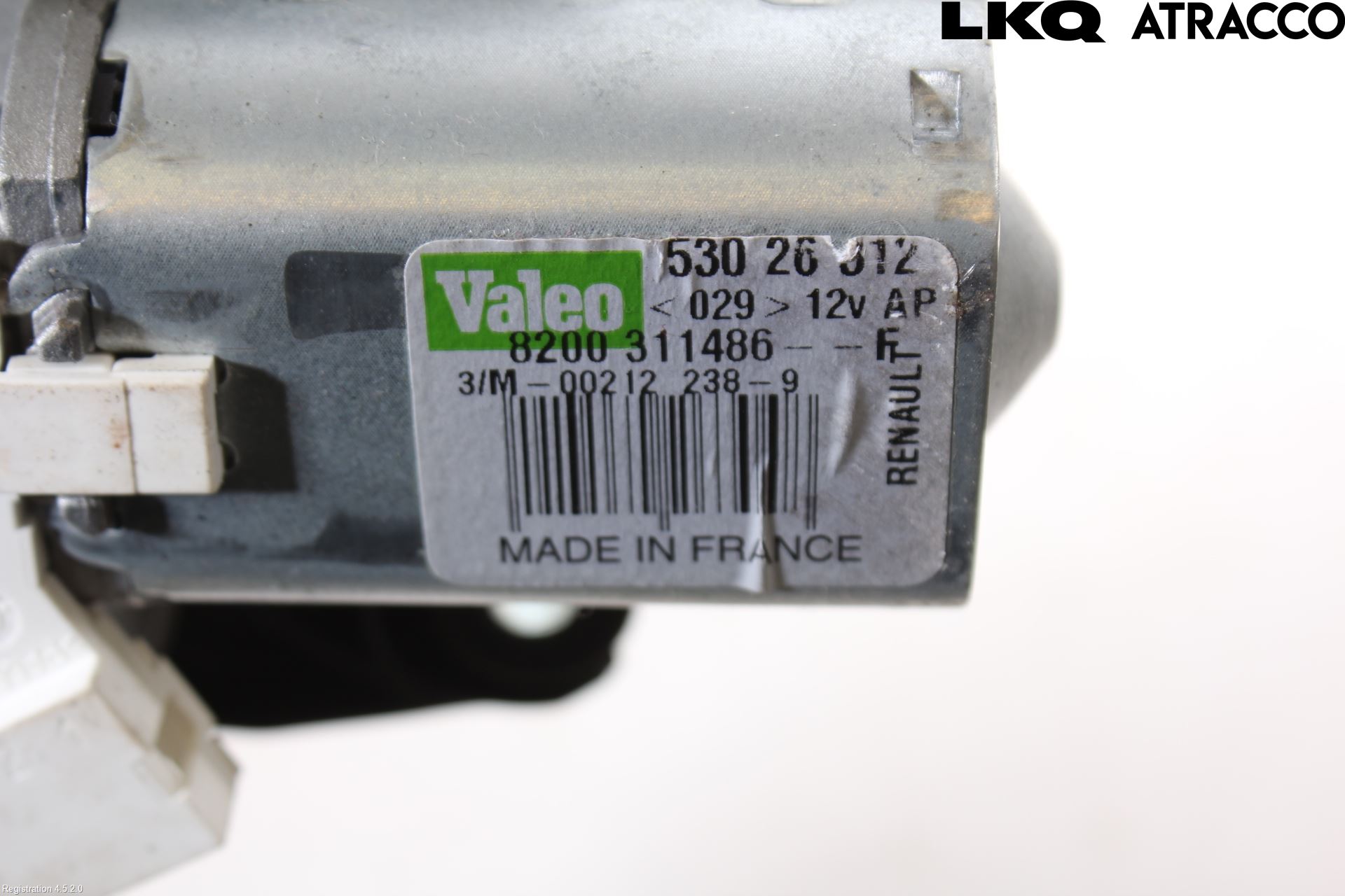 Renault CLIO III  09-12 Viskermotor Bakluke