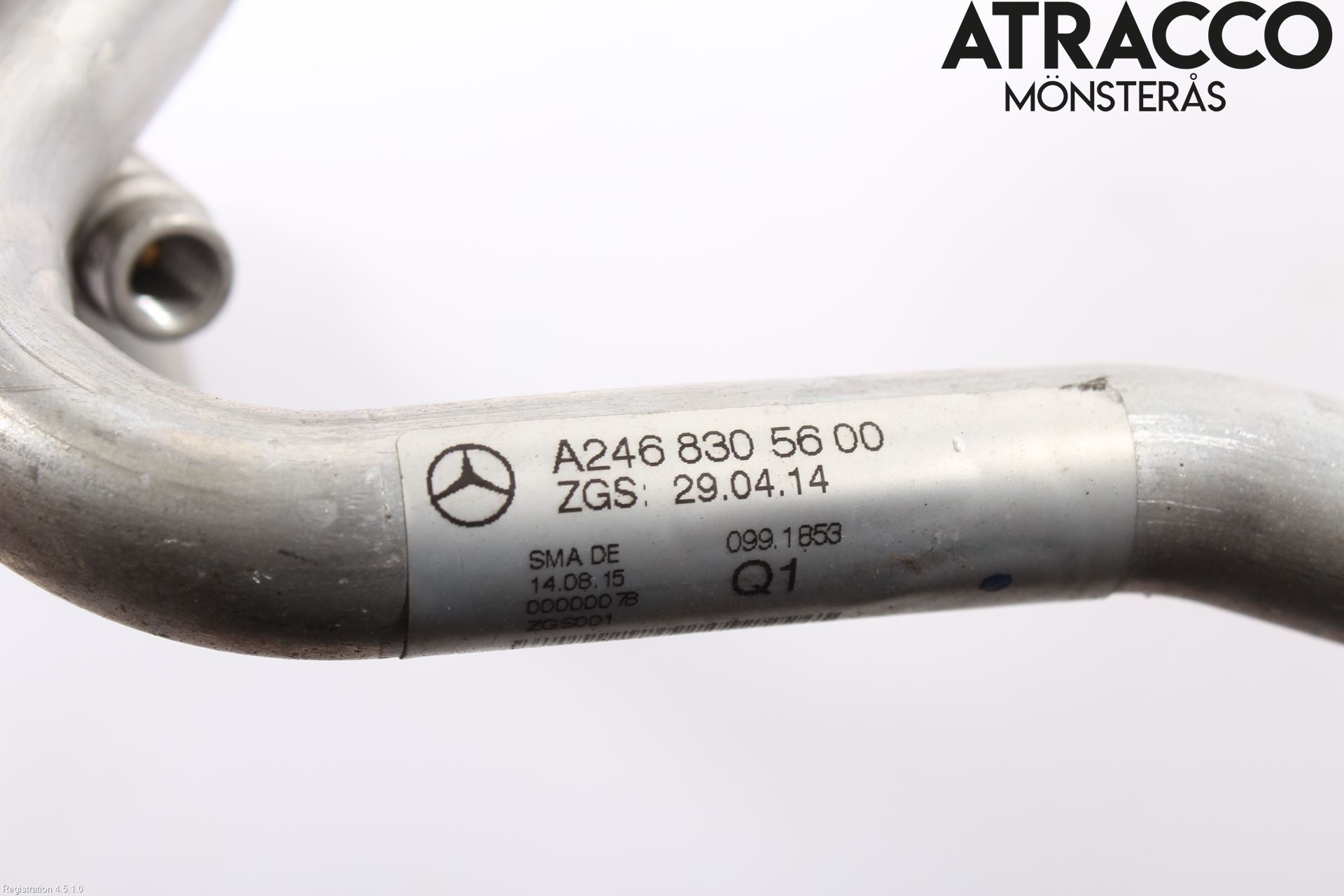 Mercedes-Benz MB CLA-KLASS (C117/X117) 13-19 Varme Ac Slange - Rør