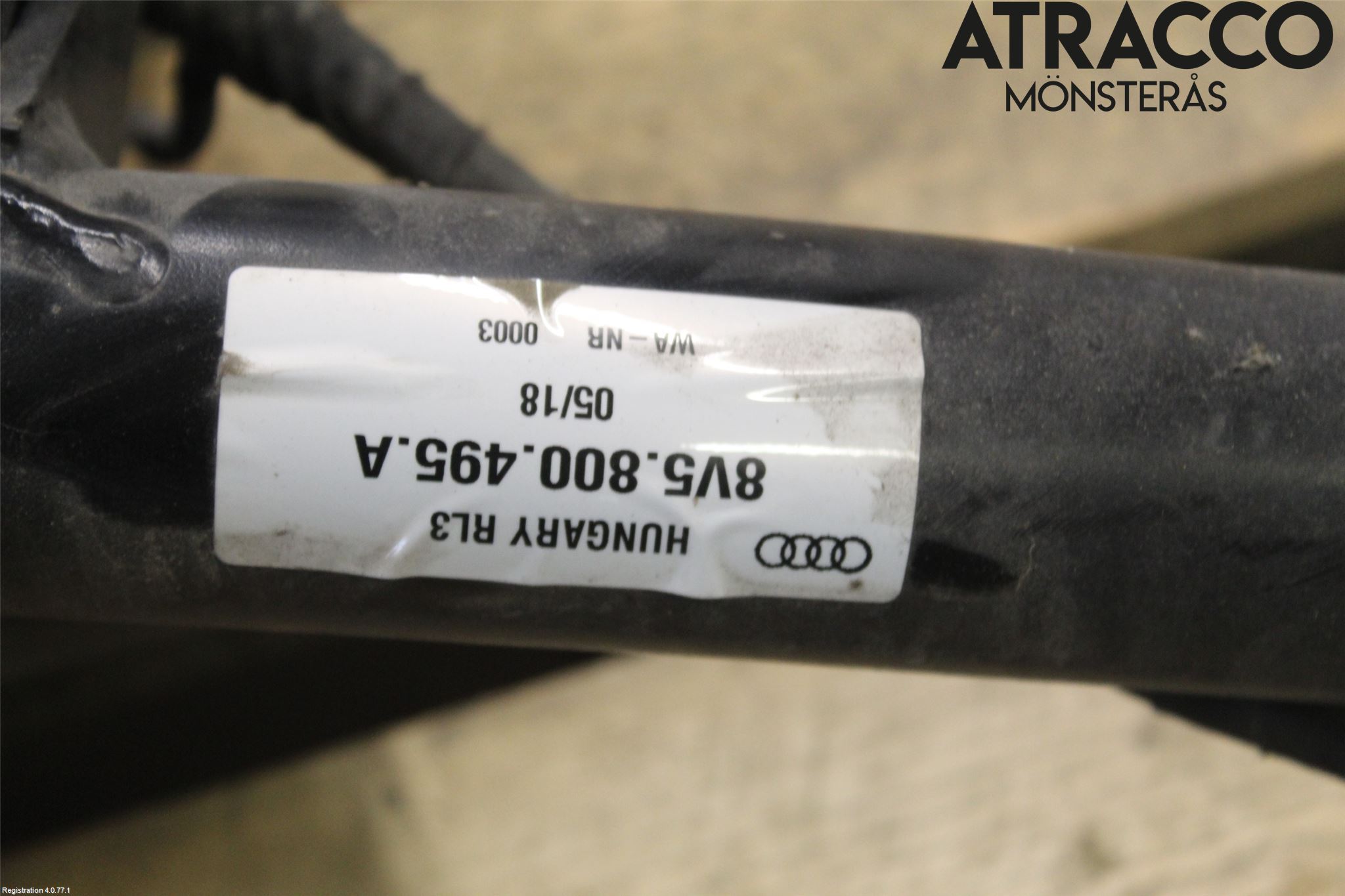 Audi A3/S3 8V 13-20 Tilhengerfeste