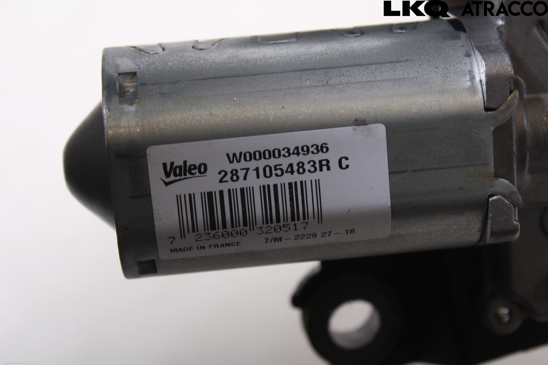 Renault CLIO IV 12-16 Viskermotor Bakluke